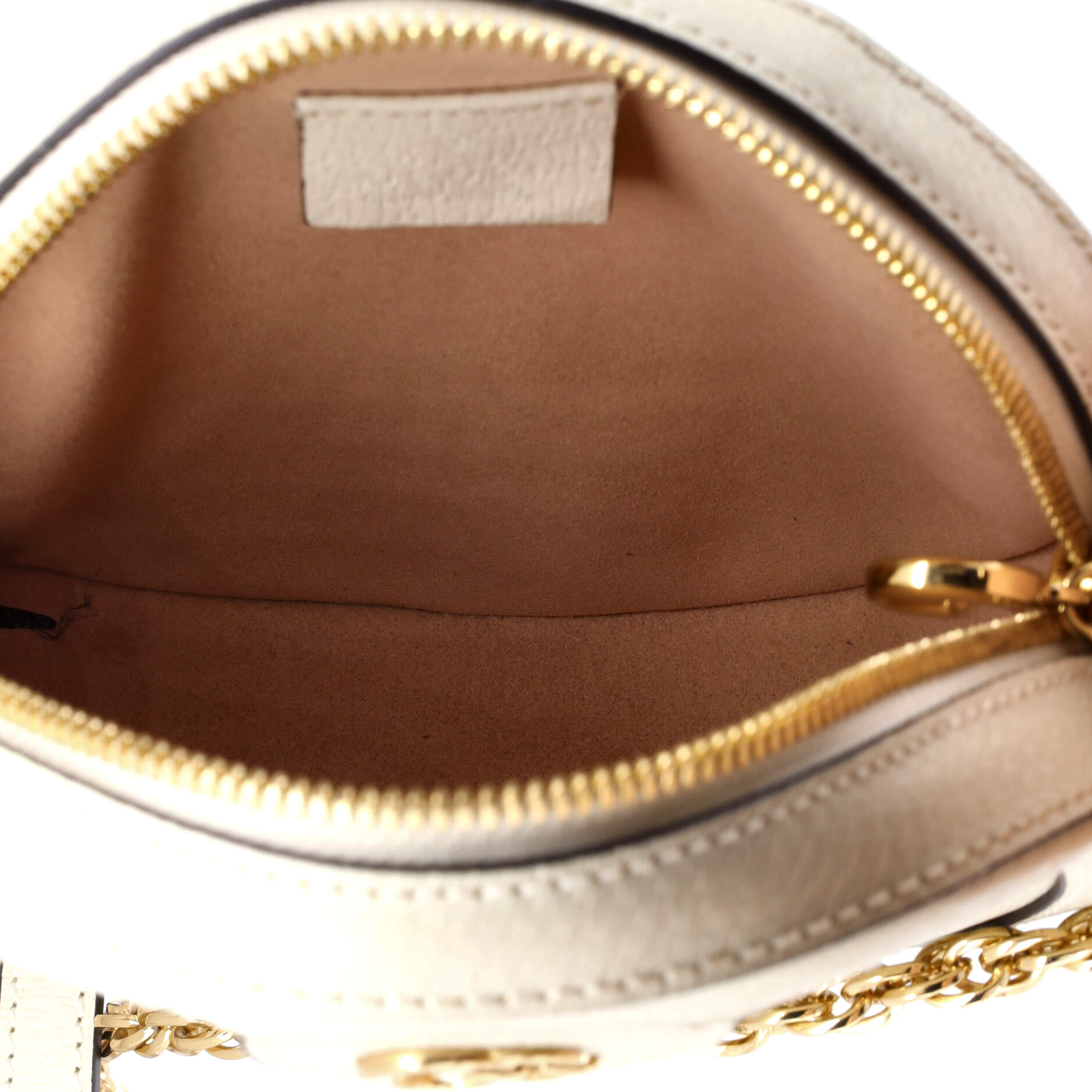 Gucci Ophidia Round Shoulder Bag Leather Mini