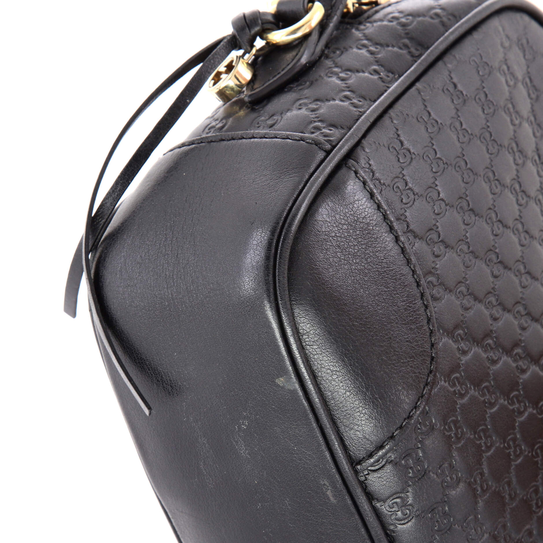 Gucci Bree Disco Crossbody Bag Microguccissima Leather Mini