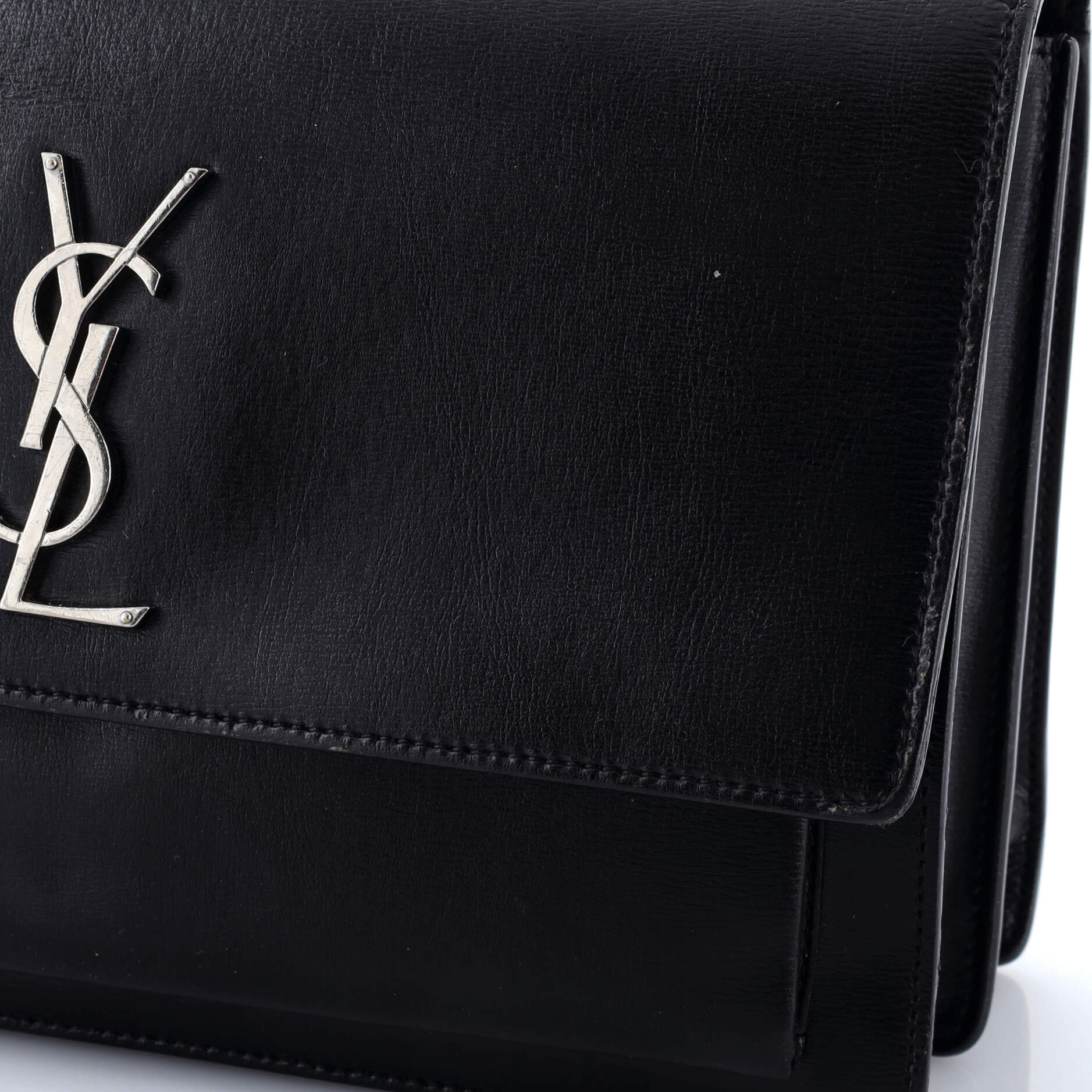 Saint Laurent Sunset Crossbody Bag Leather Large