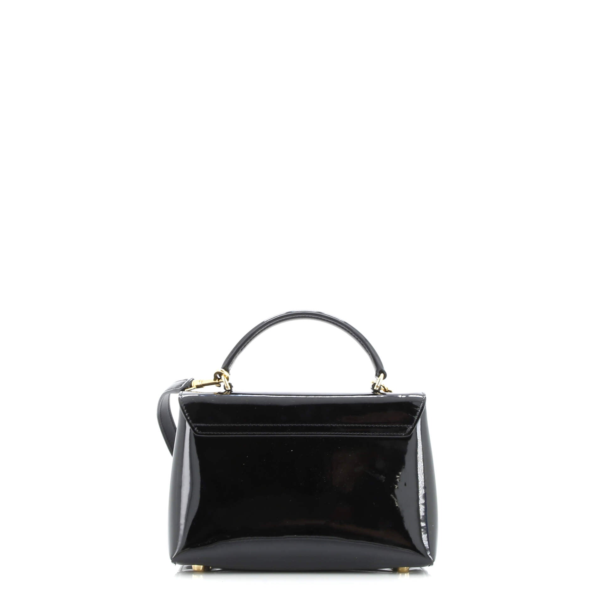 Celine Nino Top Handle Bag Leather Teen