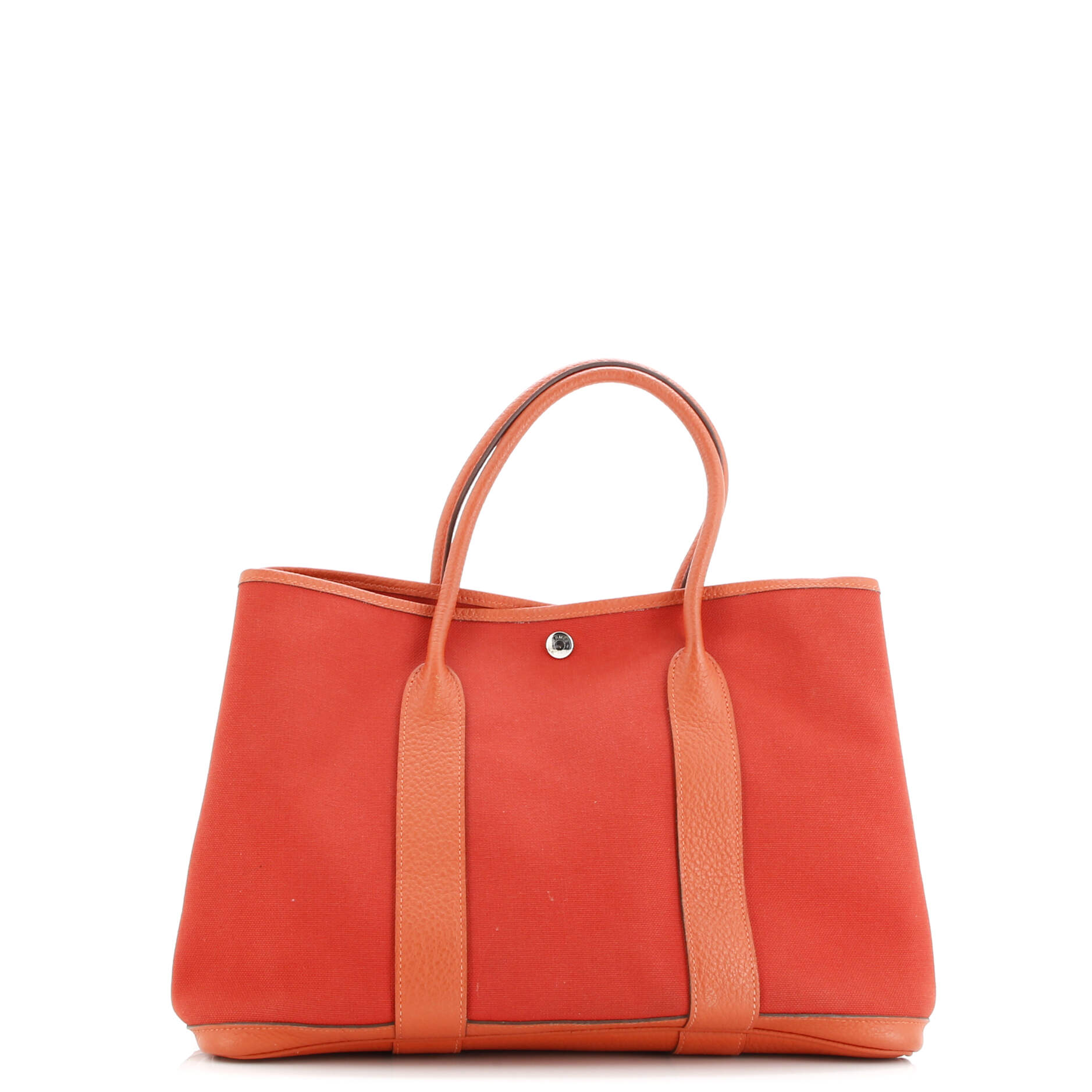 Hermes Garden Party Tote Toile and Leather 36