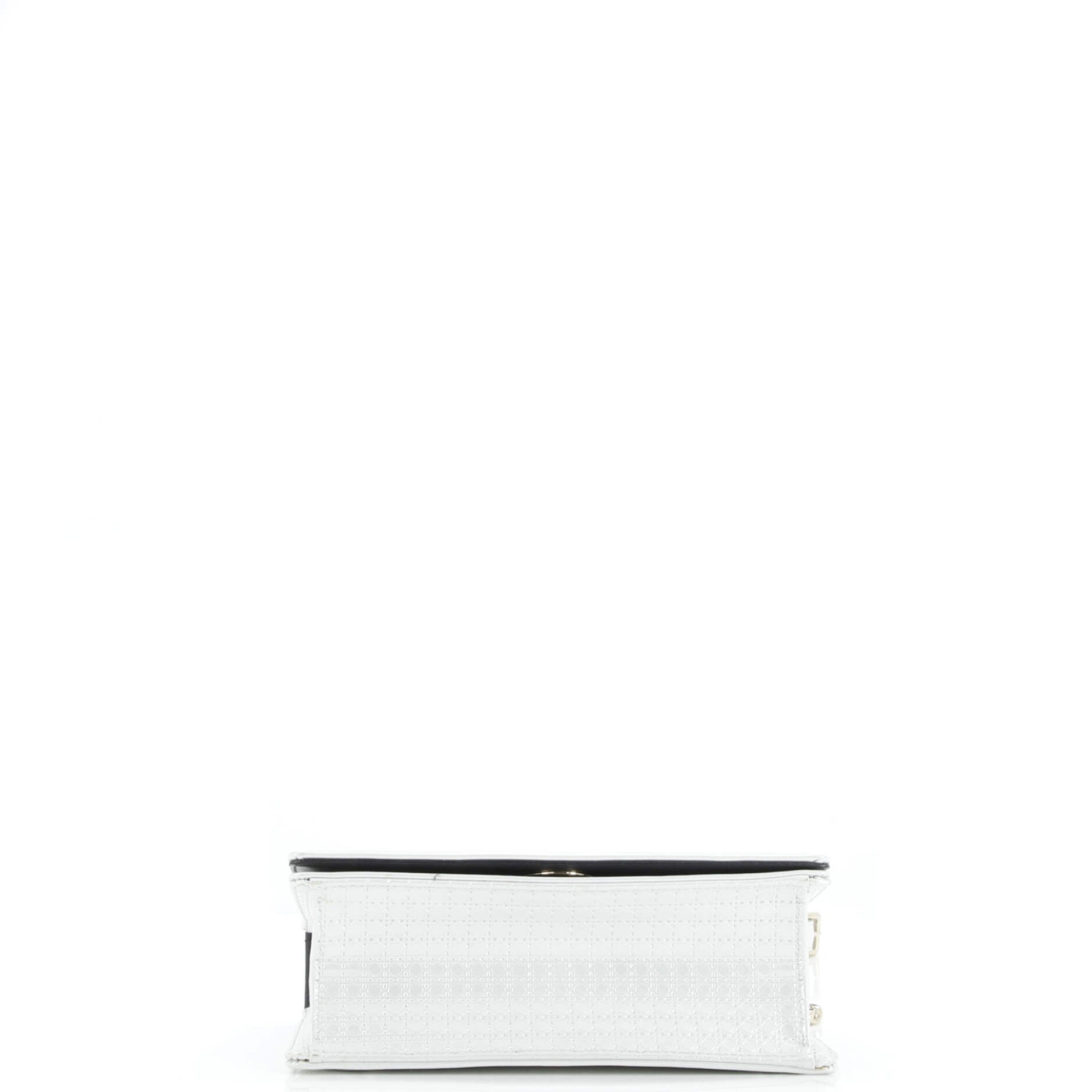 Christian Dior Diorama Flap Bag Cannage Embossed Calfskin Small
