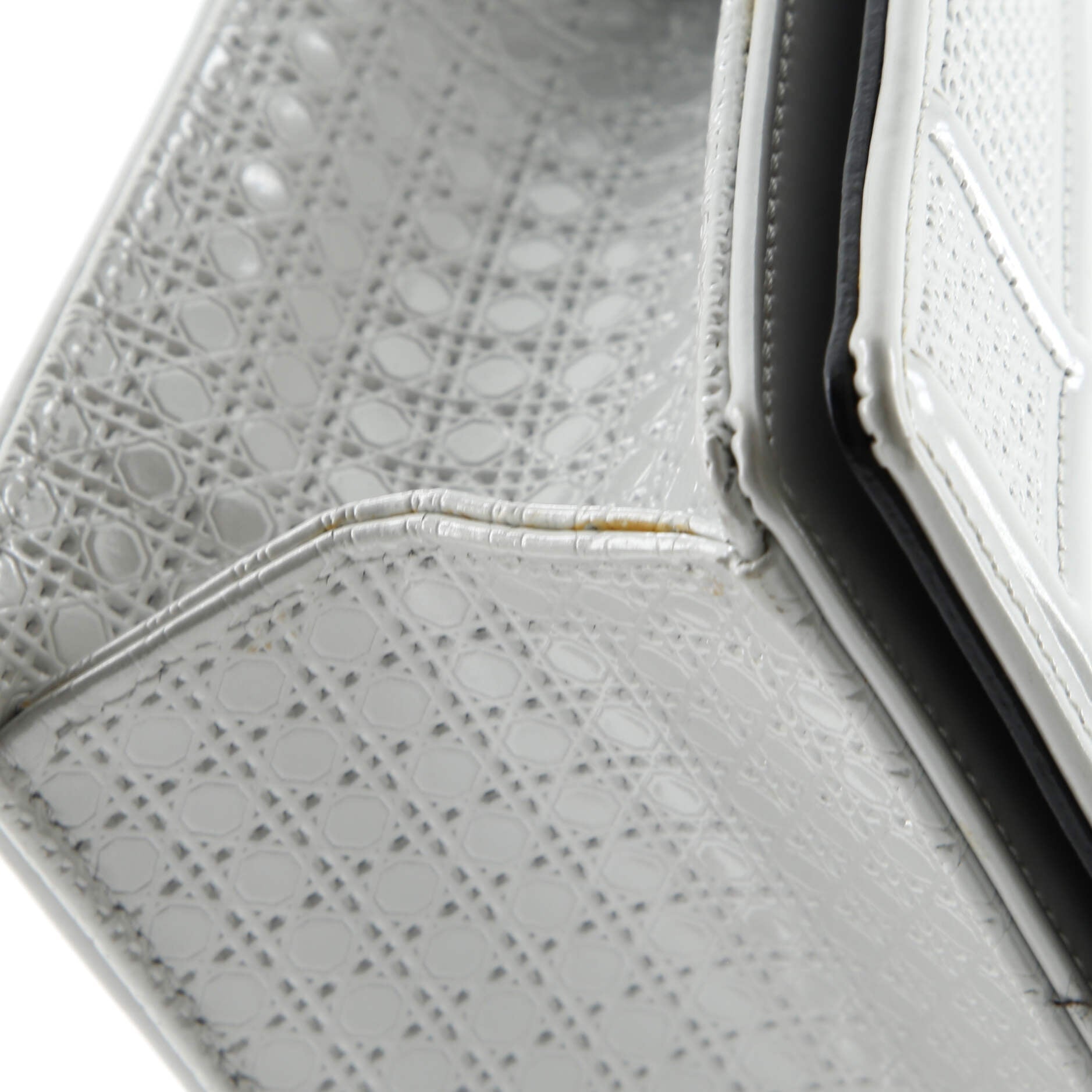 Christian Dior Diorama Flap Bag Cannage Embossed Calfskin Small
