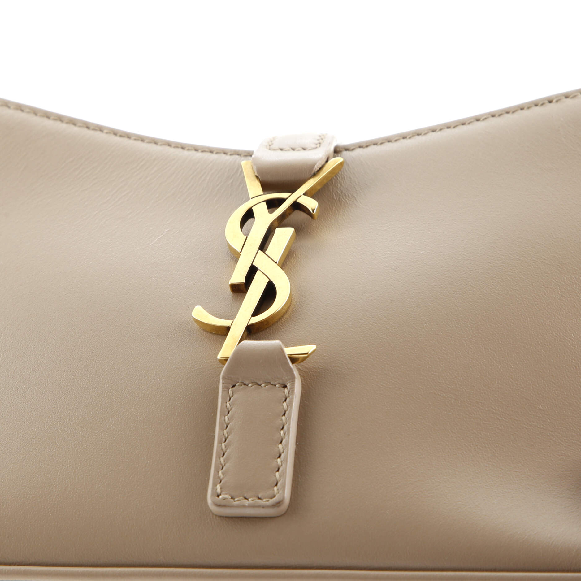 Saint Laurent Le 5 a 7 Hobo Leather Mini