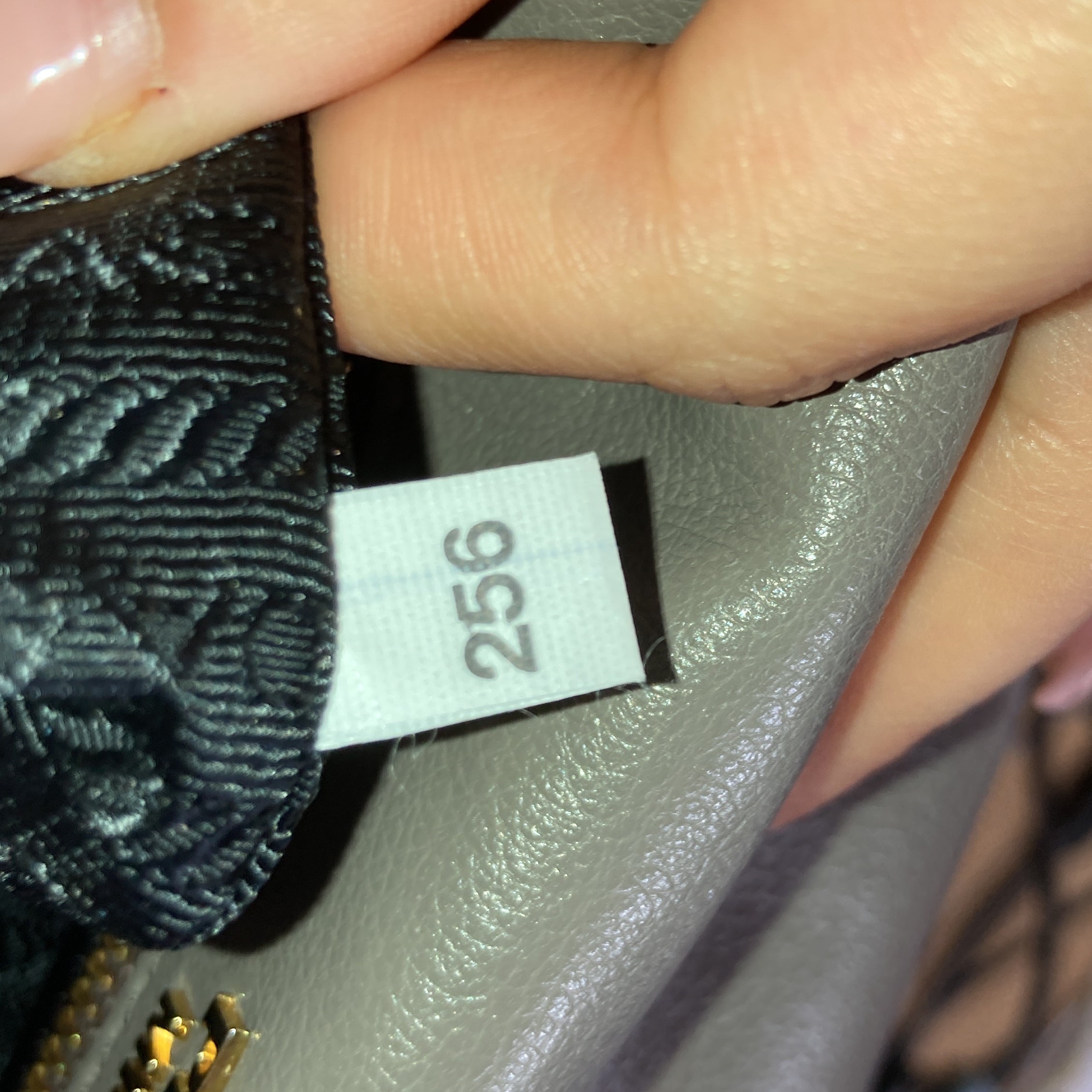 Prada Flap Messenger Glace Calf Small