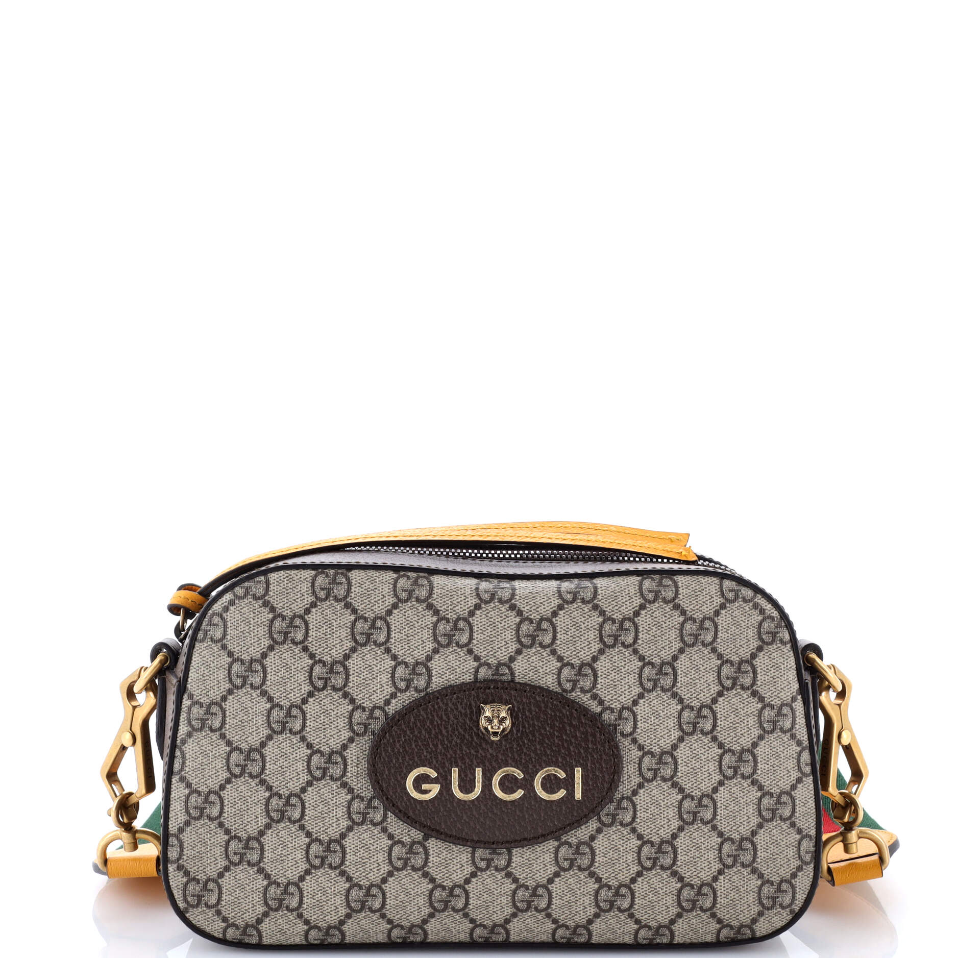 Gucci Neo Vintage Camera Messenger Bag GG Coated Canvas