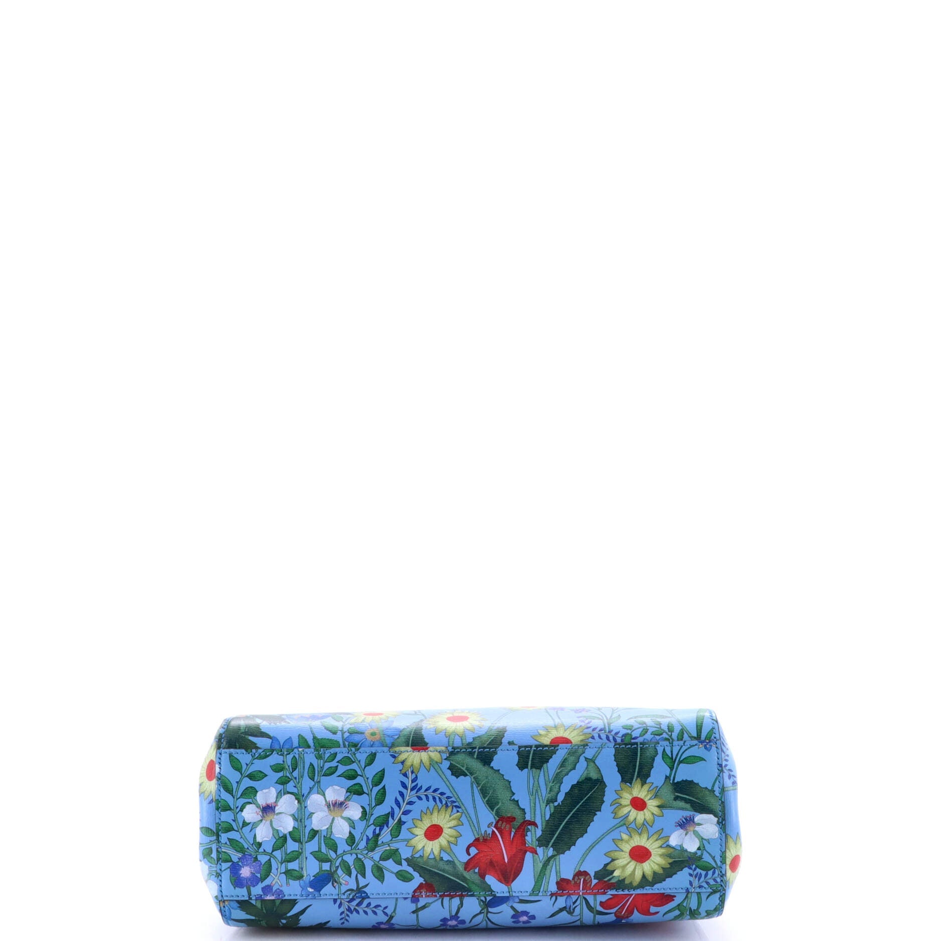 Gucci Nymphaea Tote Floral Printed Leather Small