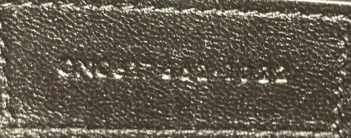 Saint Laurent Classic Monogram Envelope Wristlet Clutch Matelasse Chevron Leather