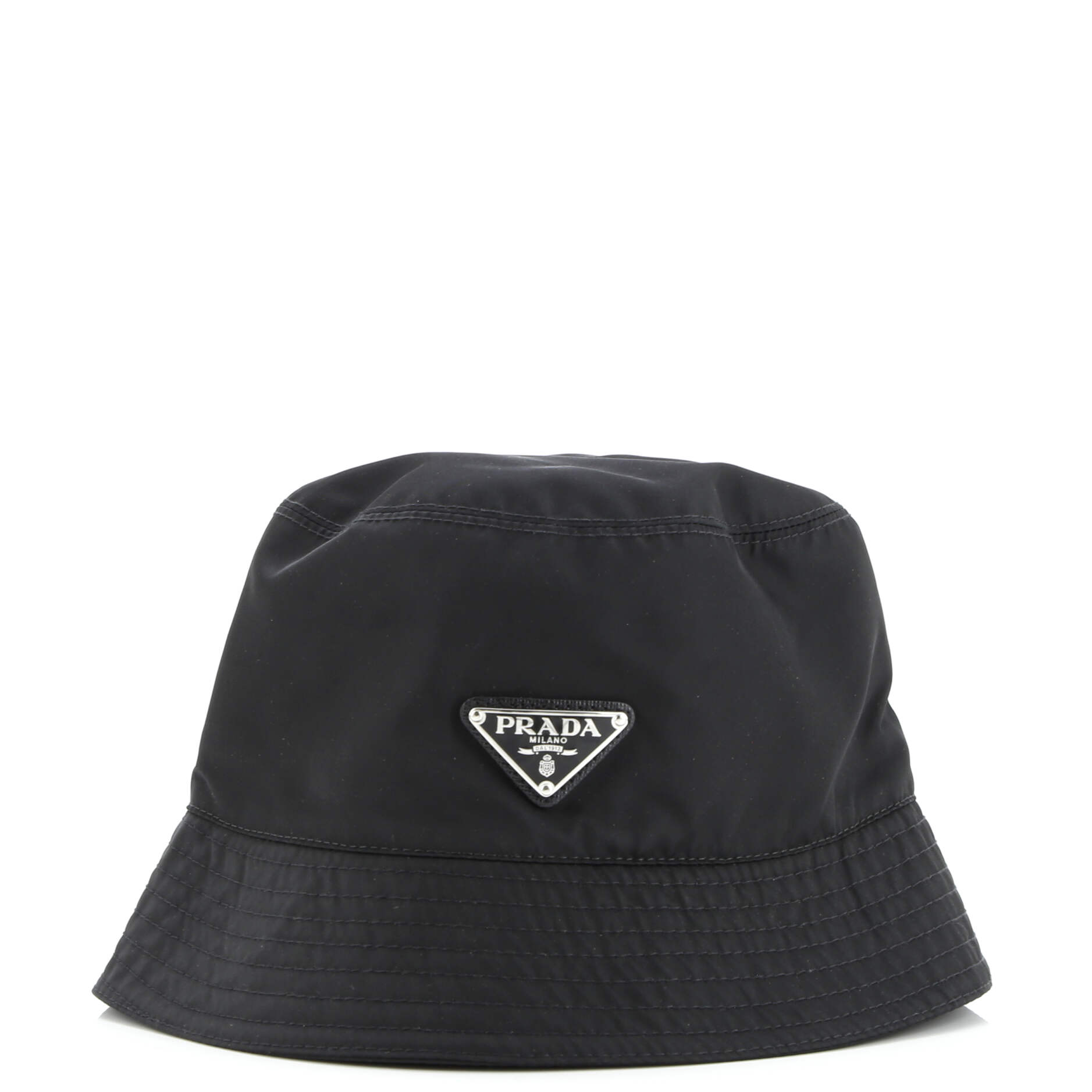 Prada Logo Bucket Hat Re-Nylon