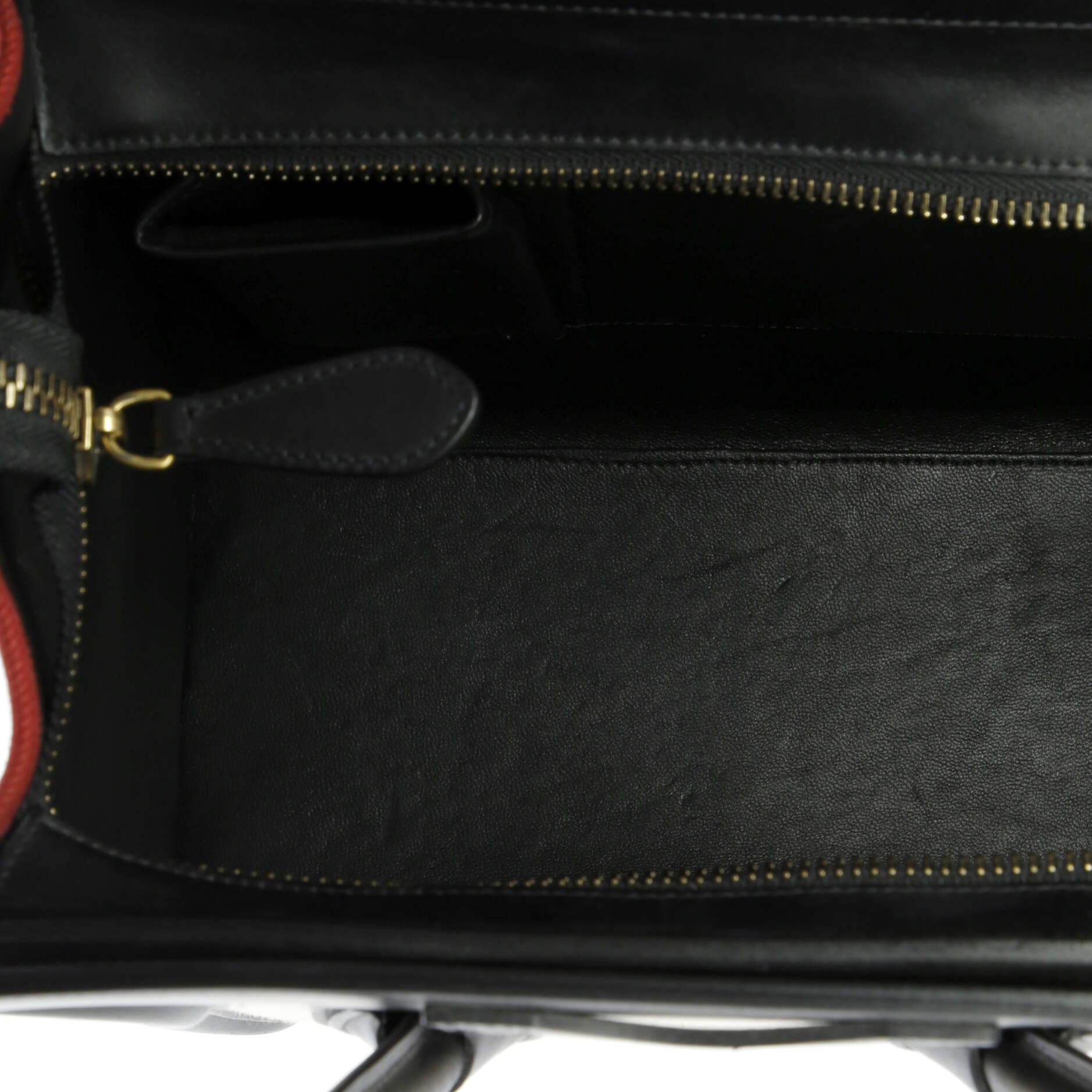 Celine Tricolor Luggage Bag Canvas and Leather Micro