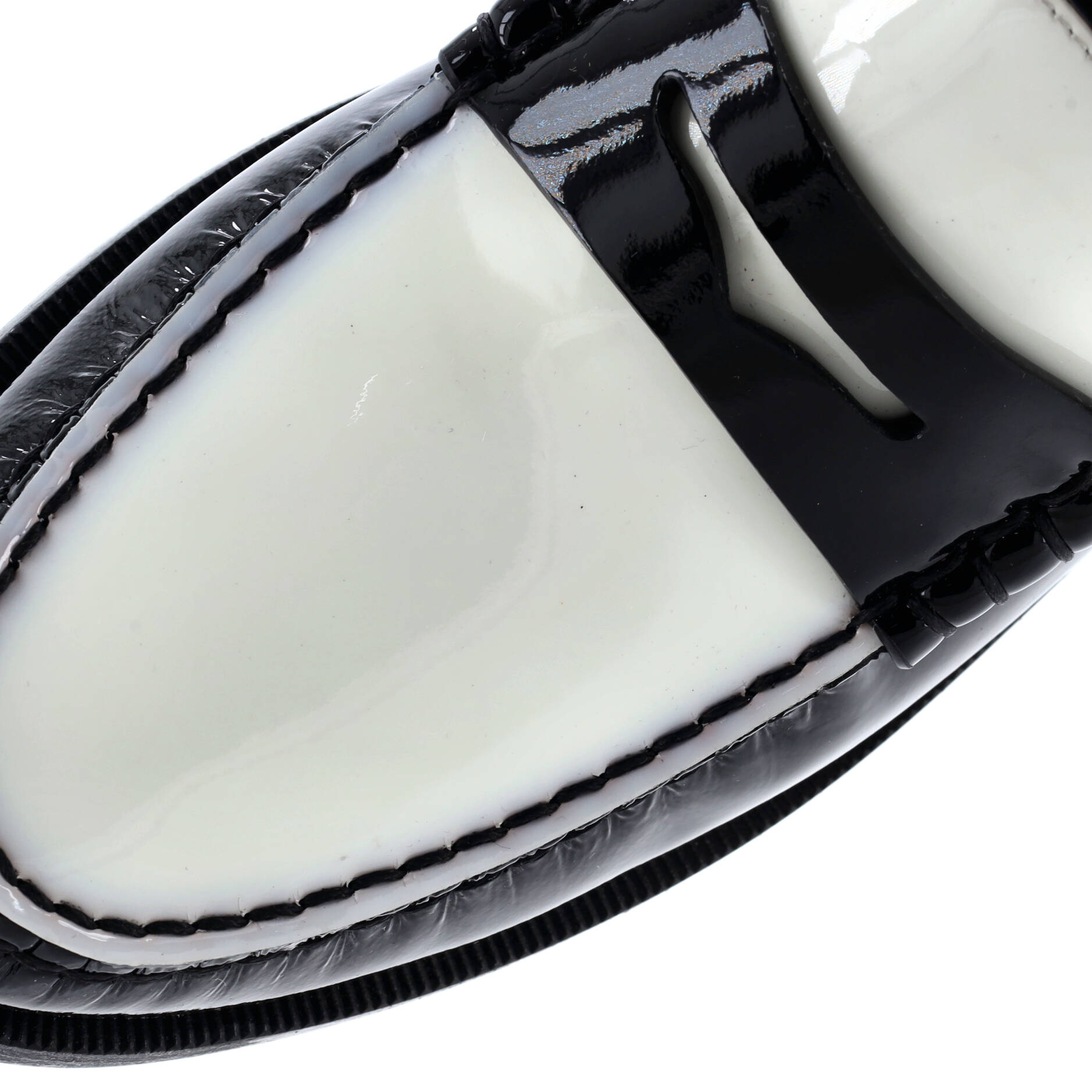 Saint Laurent Women's Le Monogram Penny Loafers Patent