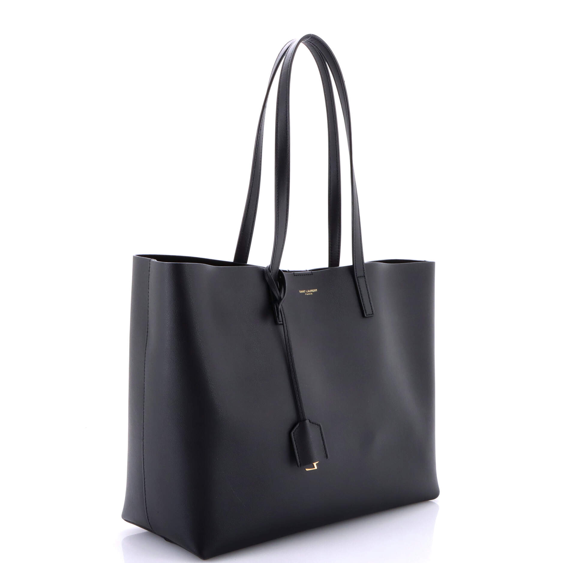 Saint Laurent Shopper Tote Leather Large