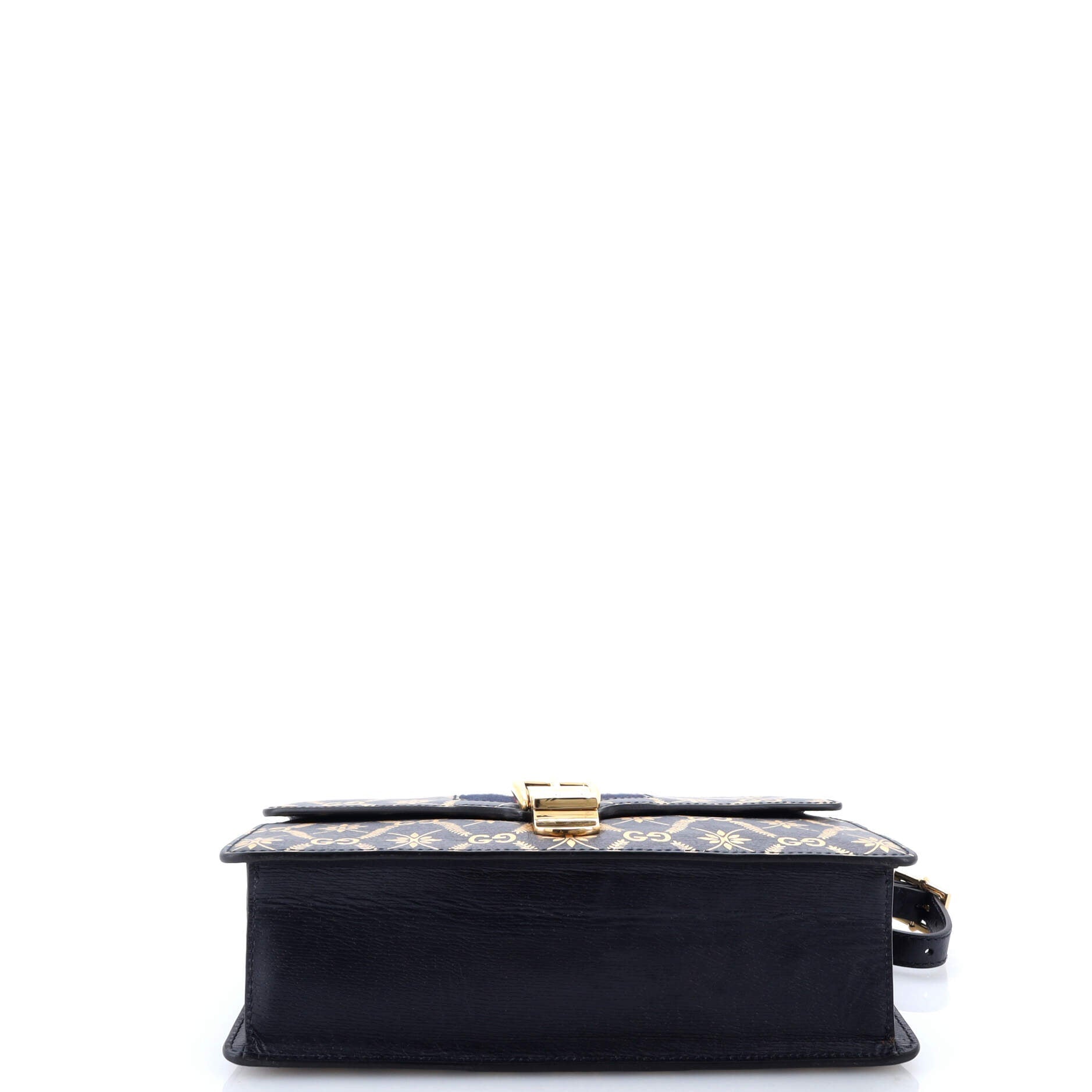 Gucci Sylvie Shoulder Bag Printed Leather Small