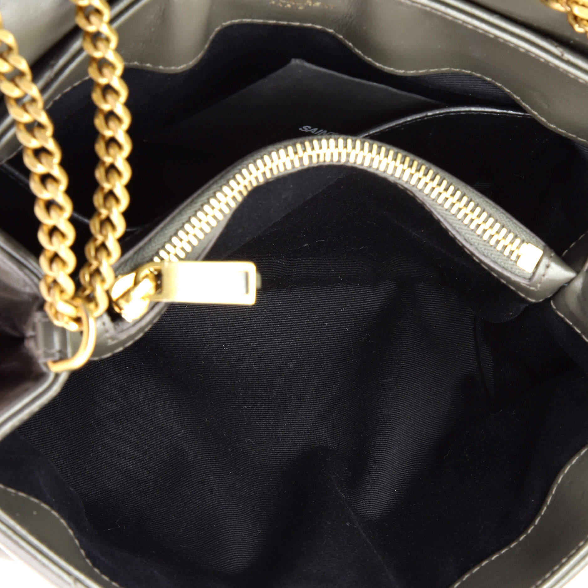 Saint Laurent Loulou Shoulder Bag Matelasse Chevron Leather Small
