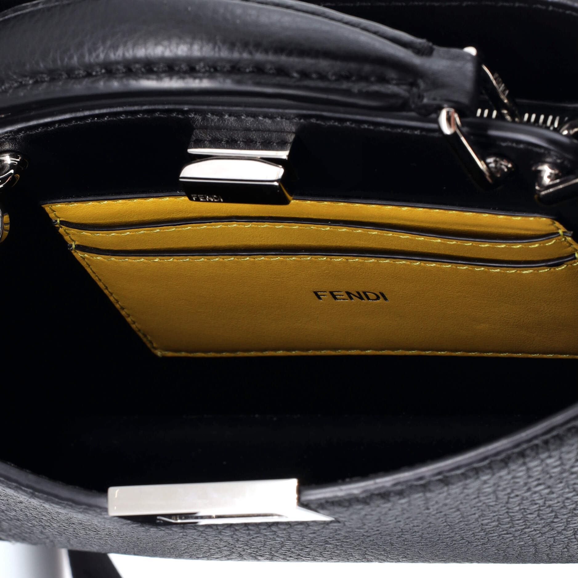 Fendi Peekaboo ISeeU XCross Bag Zucca Leather