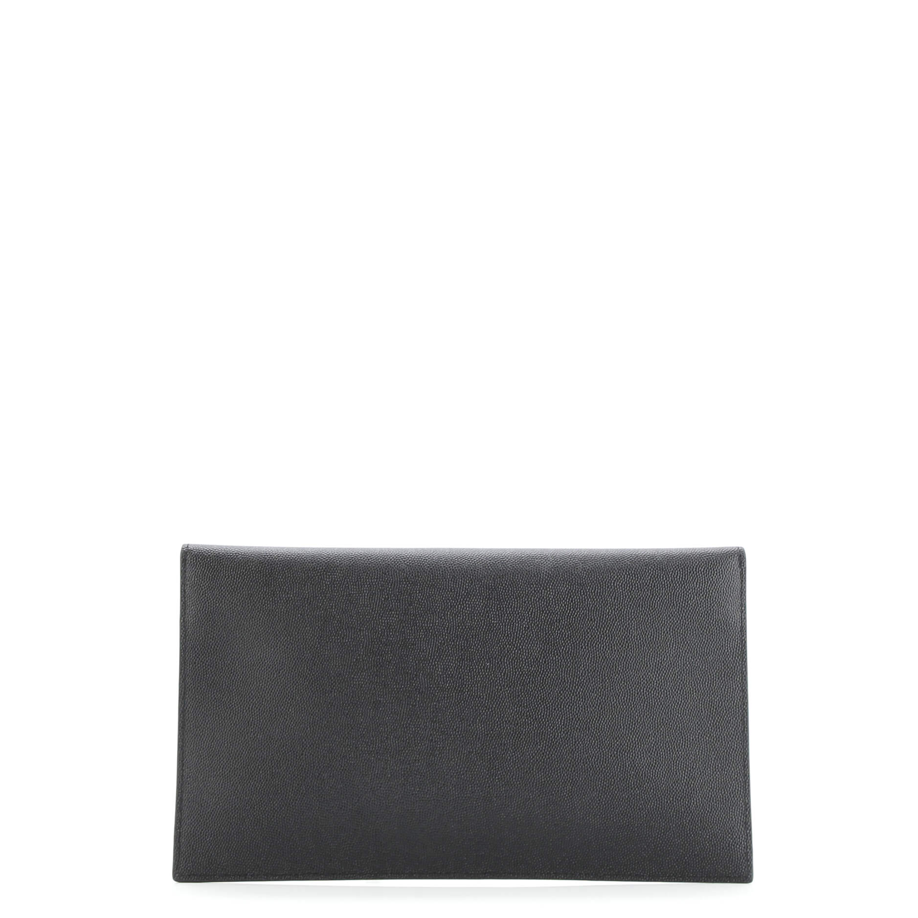 Saint Laurent Uptown Flap Wallet Leather Long