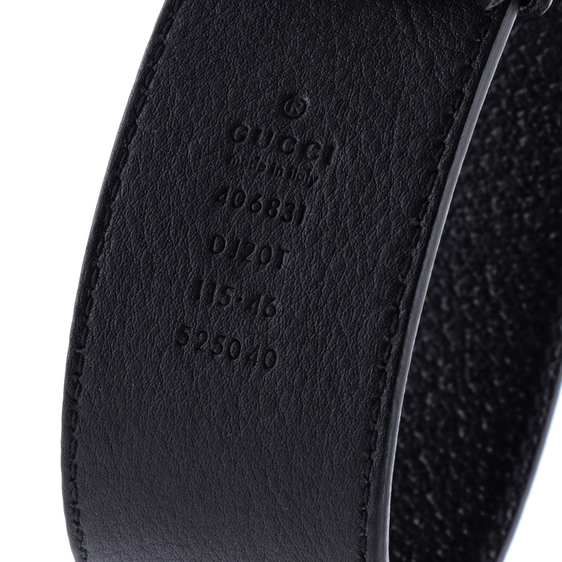 Gucci GG Marmont Belt Leather Wide