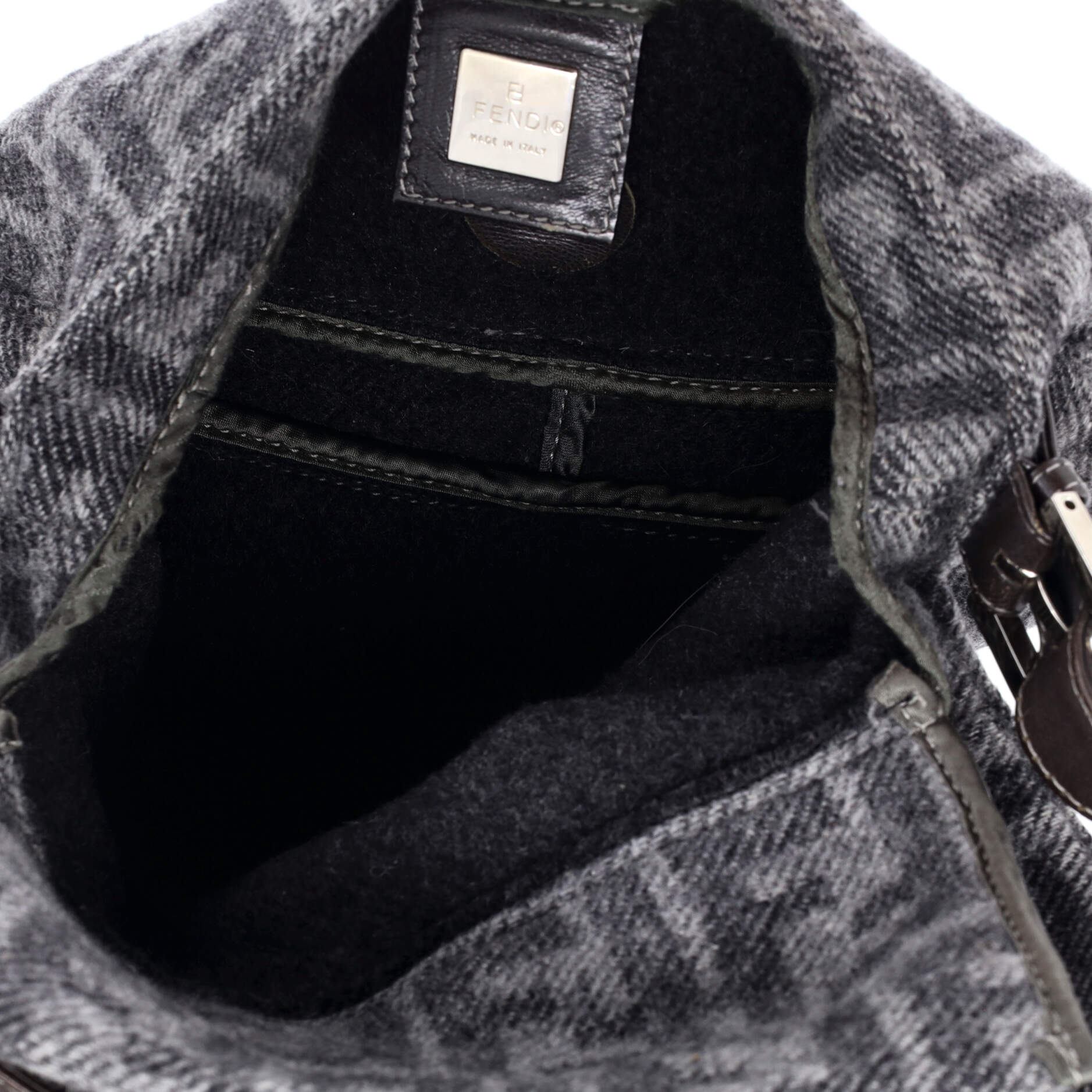 Fendi Baguette Bag Zucca Wool