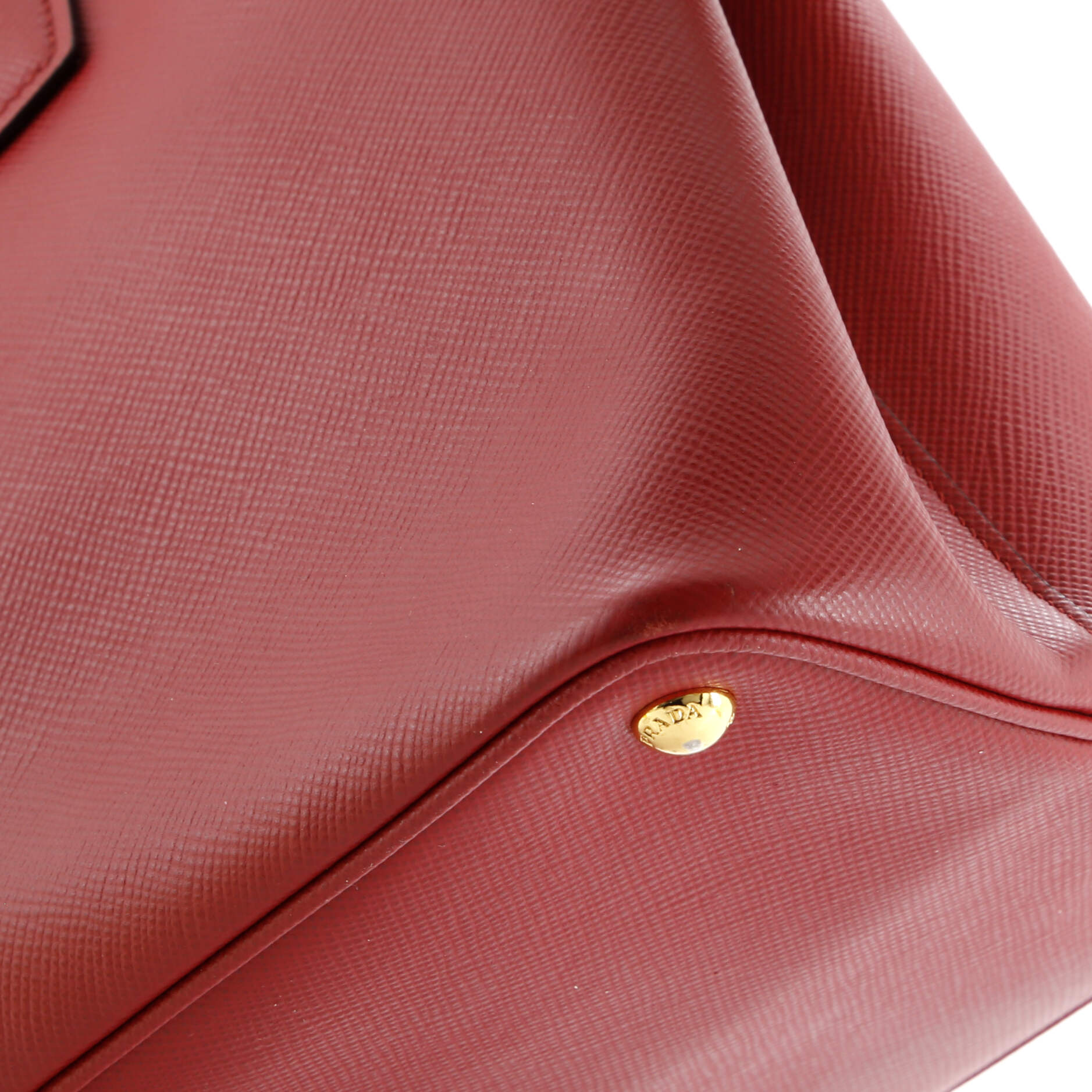 Prada Cuir Double Tote Saffiano Leather Large