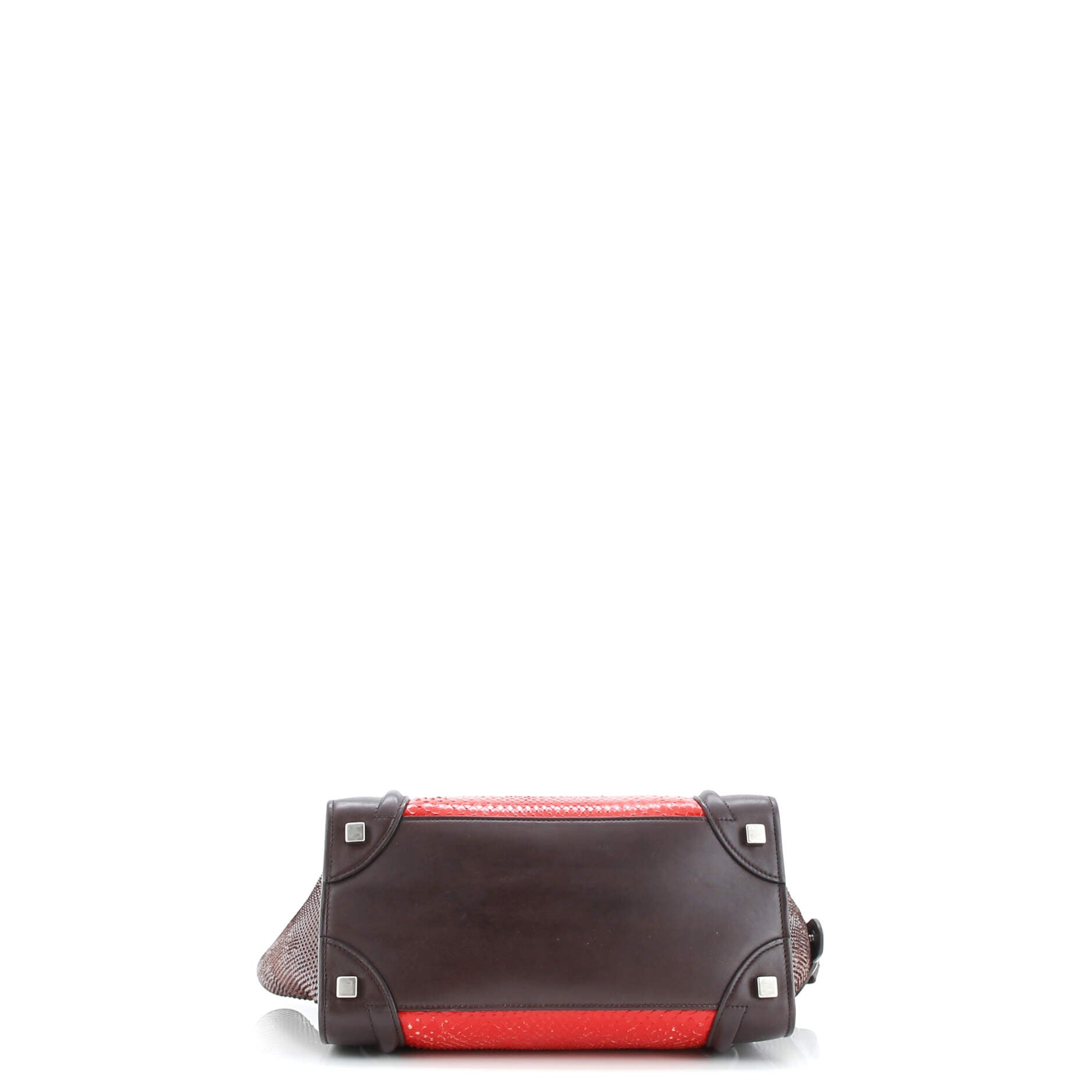 Celine Luggage Bag Python Micro