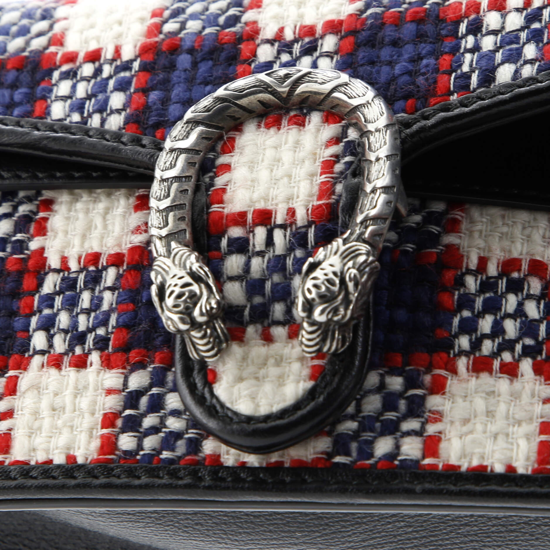 Gucci Dionysus Bag GG Tweed Super Mini