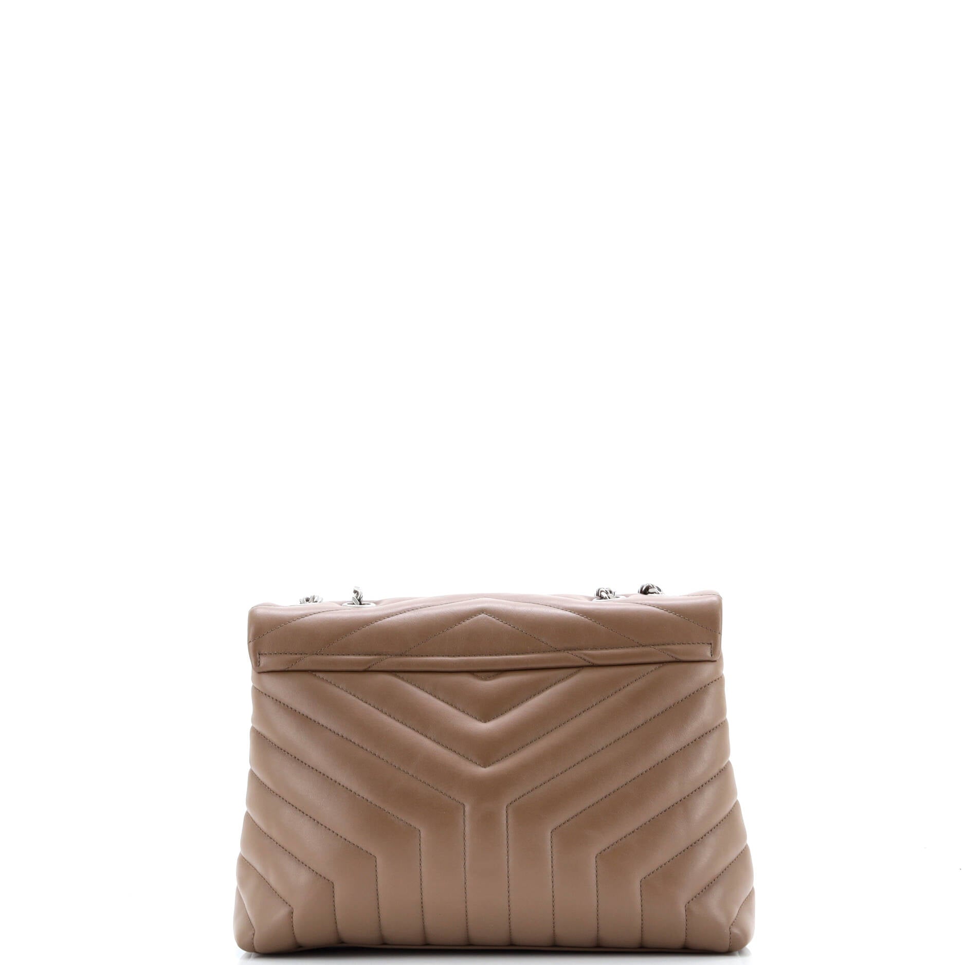 Saint Laurent Loulou Shoulder Bag Matelasse Chevron Leather Medium