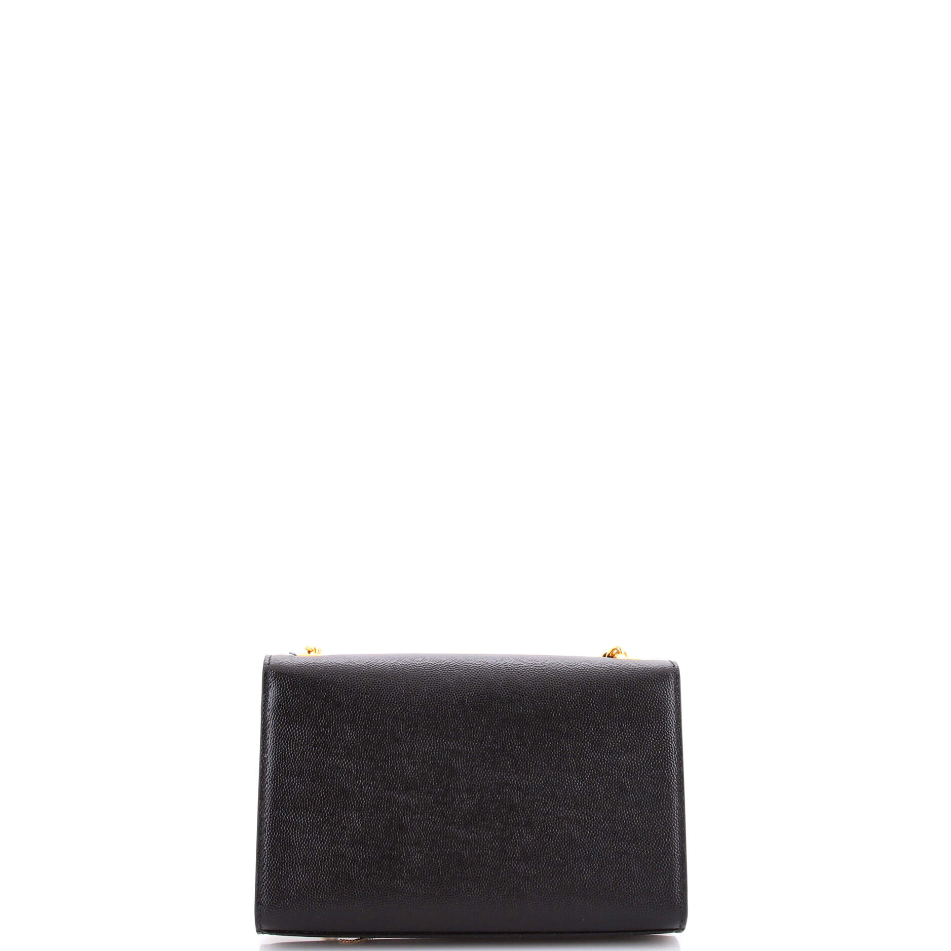 Saint Laurent Classic Monogram Tassel Crossbody Bag Leather Small