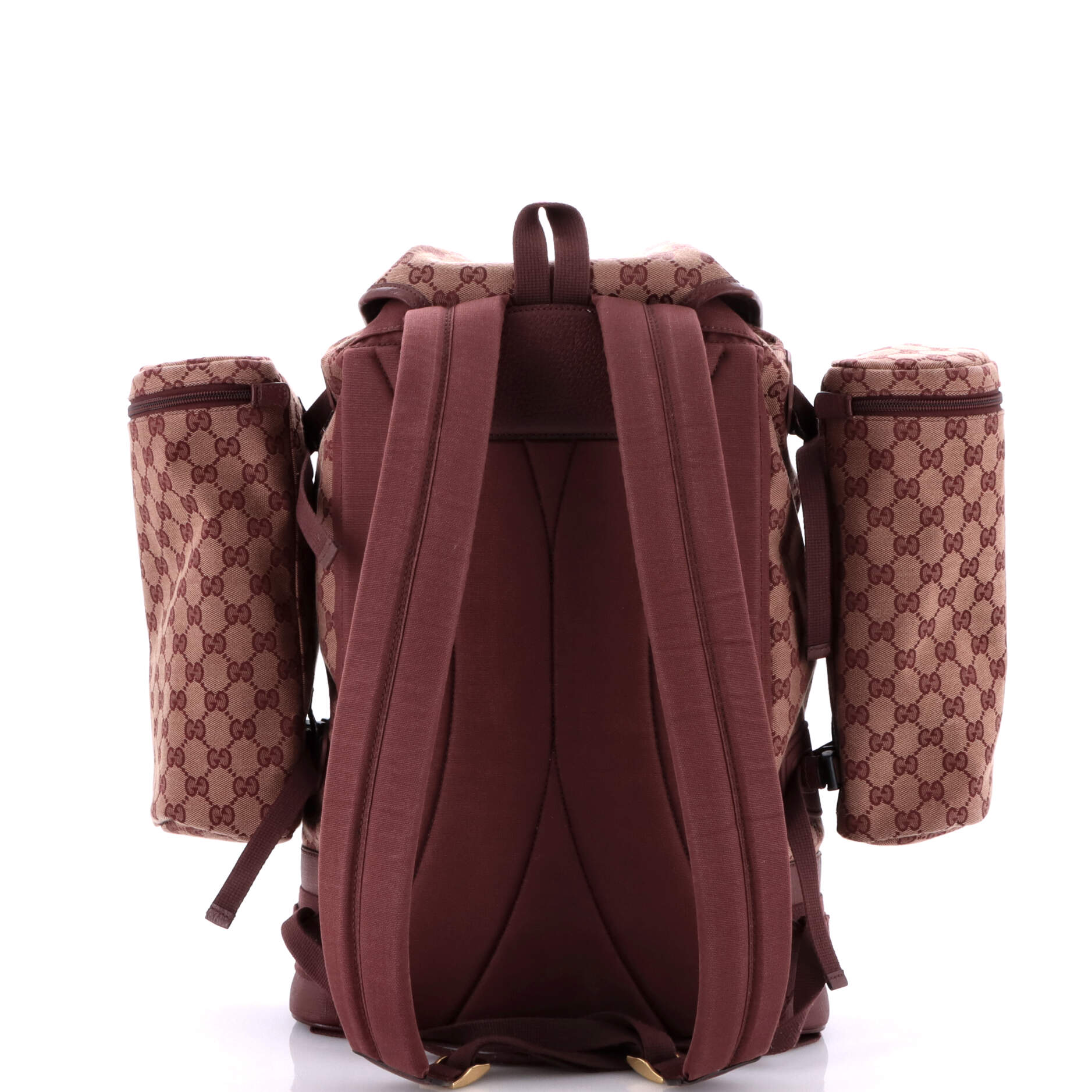 Gucci Alpina Trekking Backpack GG Canvas Large