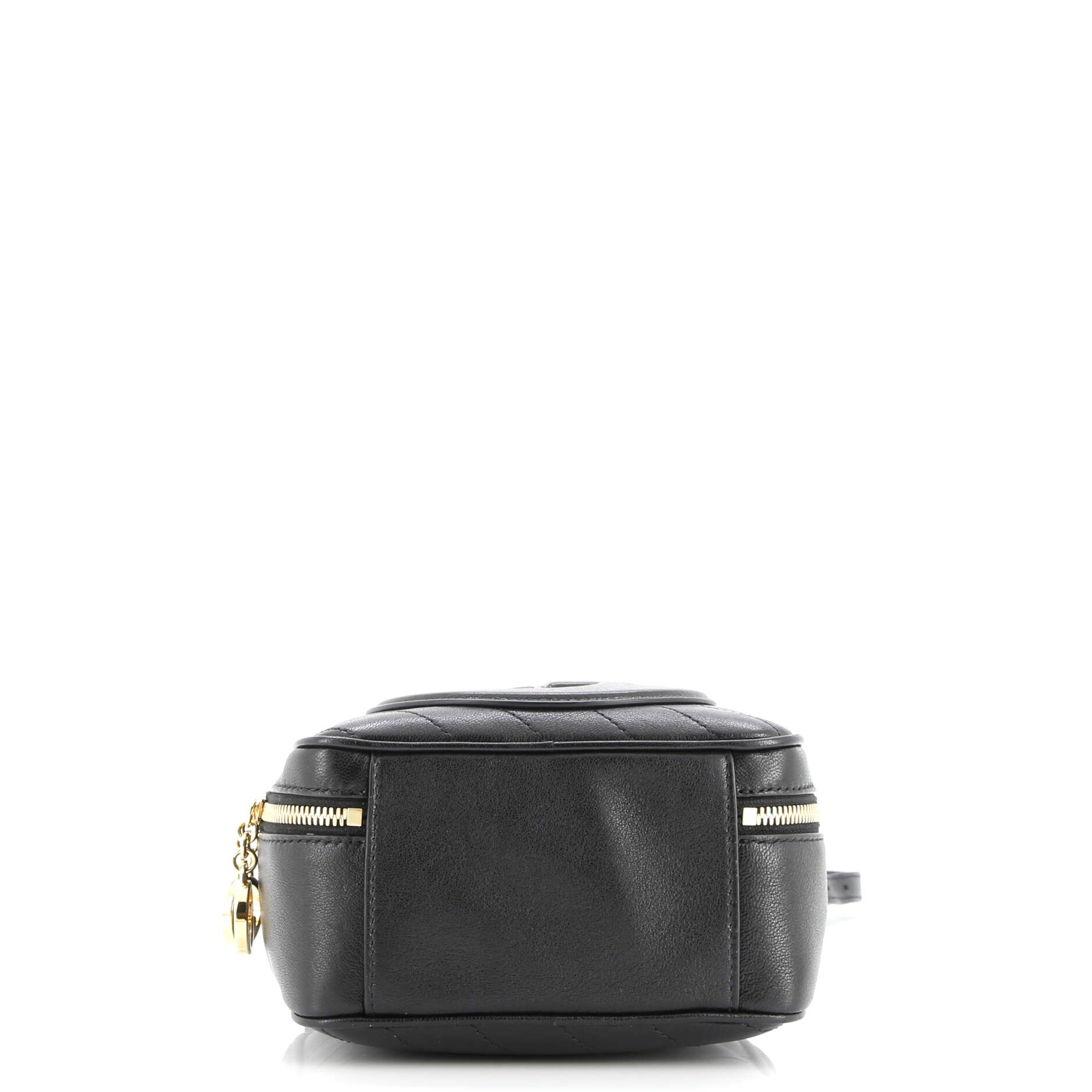 Gucci Blondie NM Top Handle Shoulder Bag Diagonal Quilted Leather