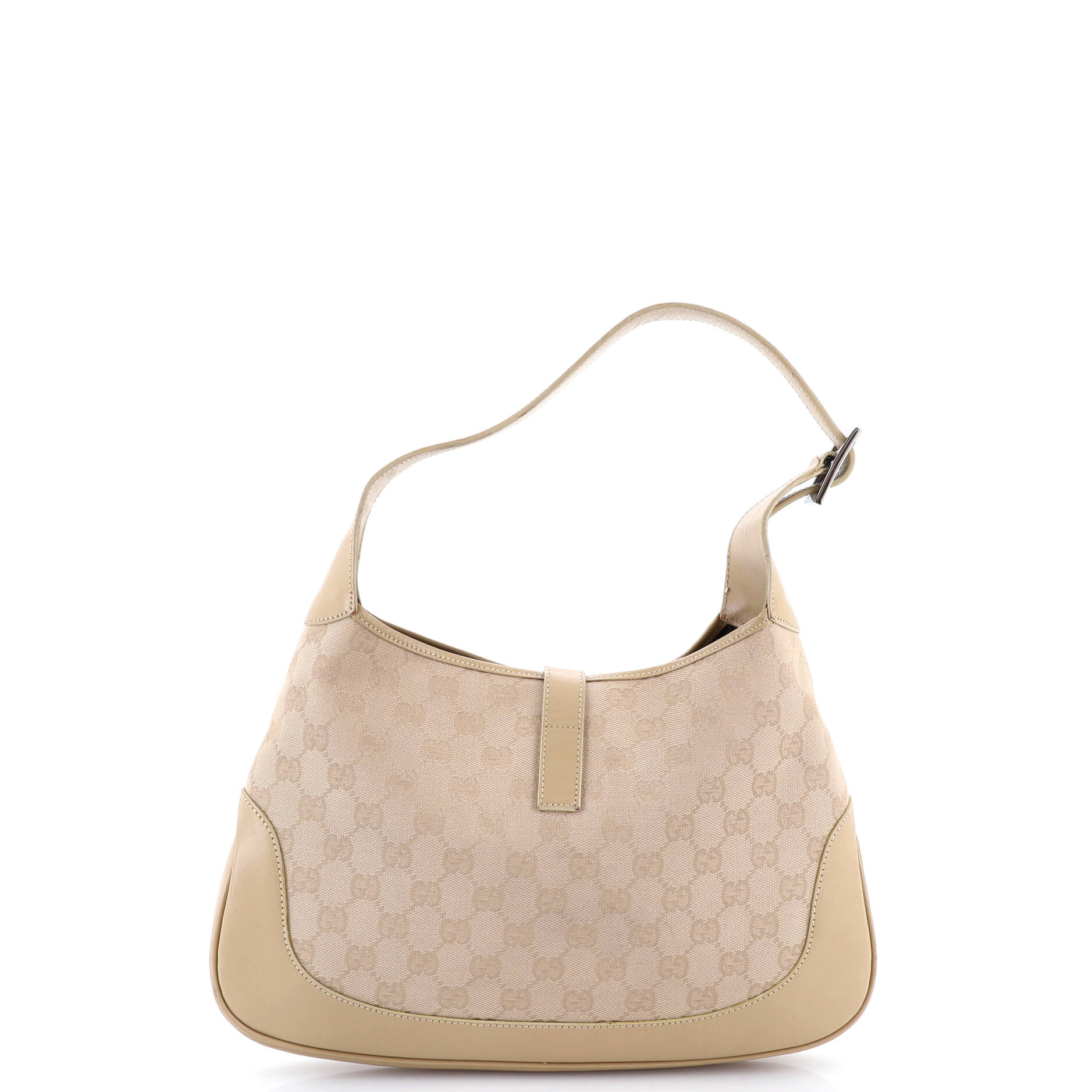 Gucci Web Jackie O Hobo GG Canvas Medium