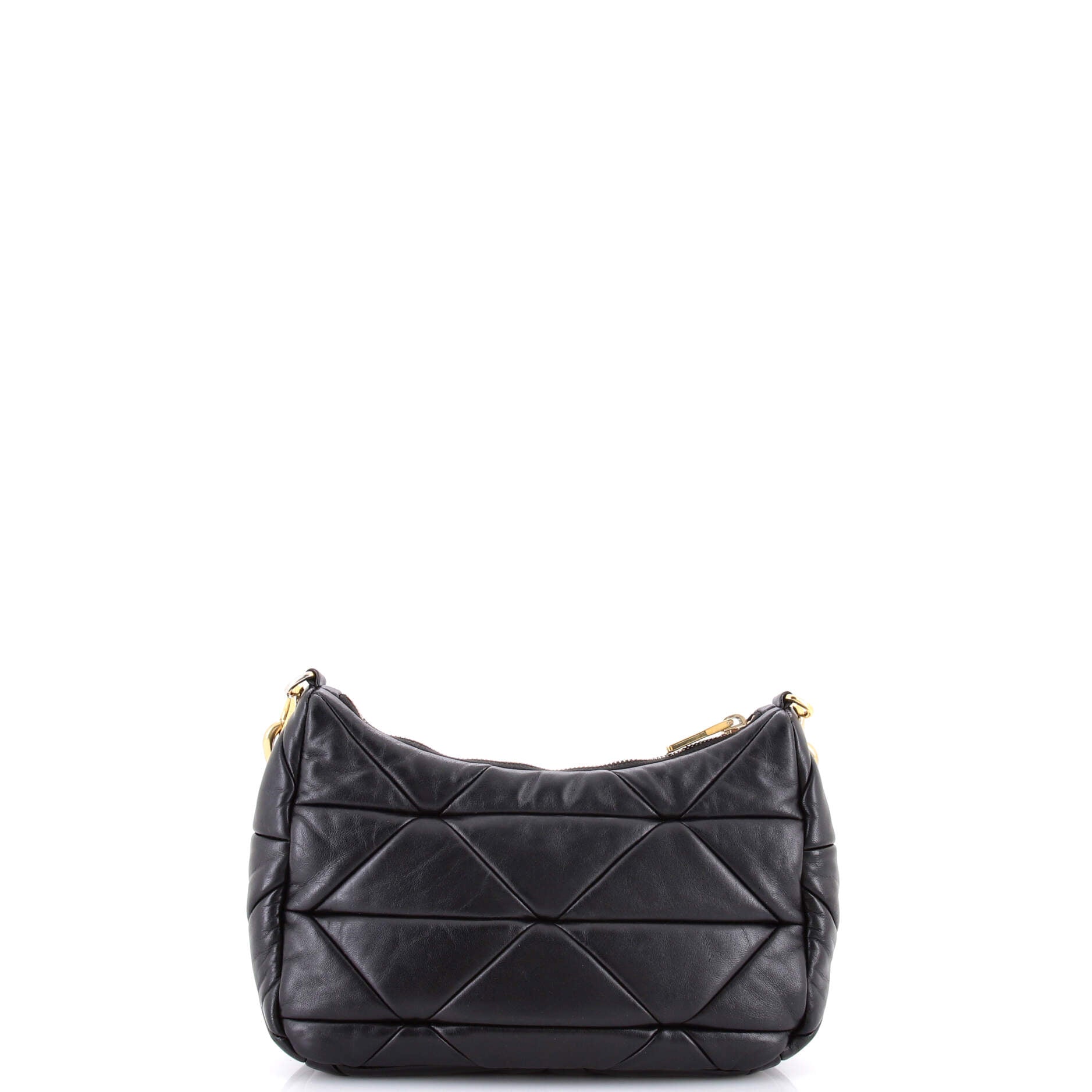 Prada System Re-Edition Shoulder Bag Quilted Nappa Leather Small