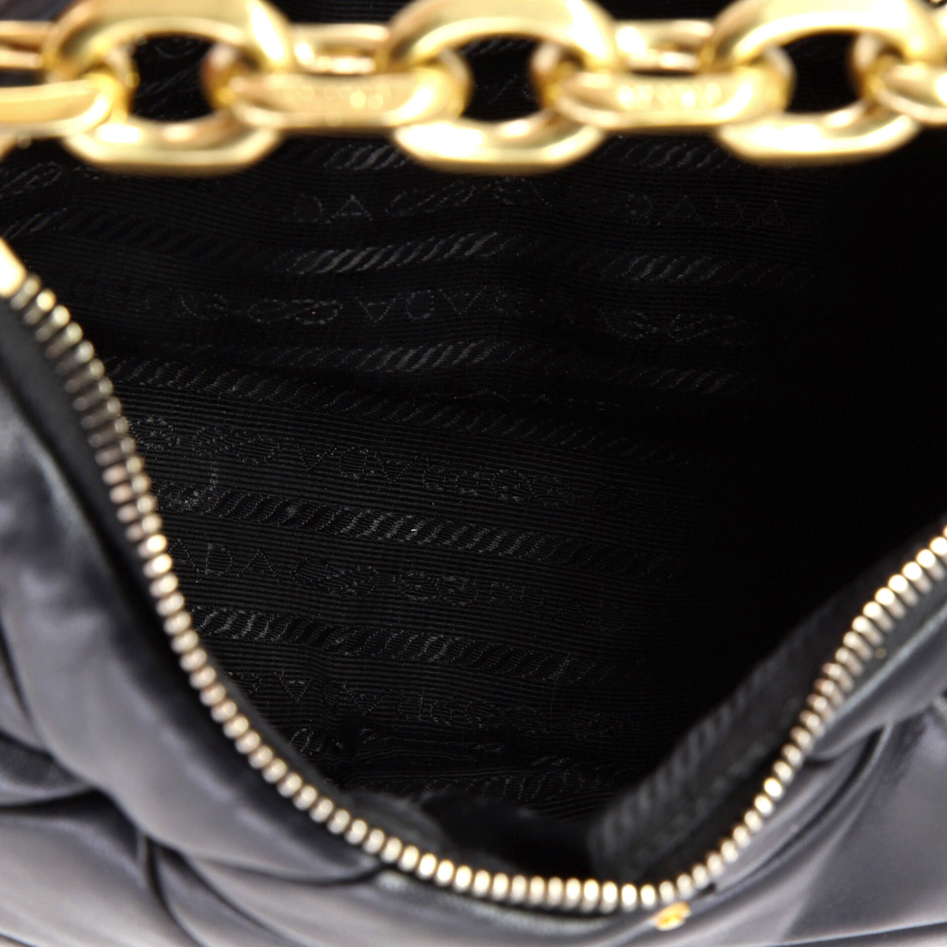 Prada System Re-Edition Shoulder Bag Quilted Nappa Leather Small