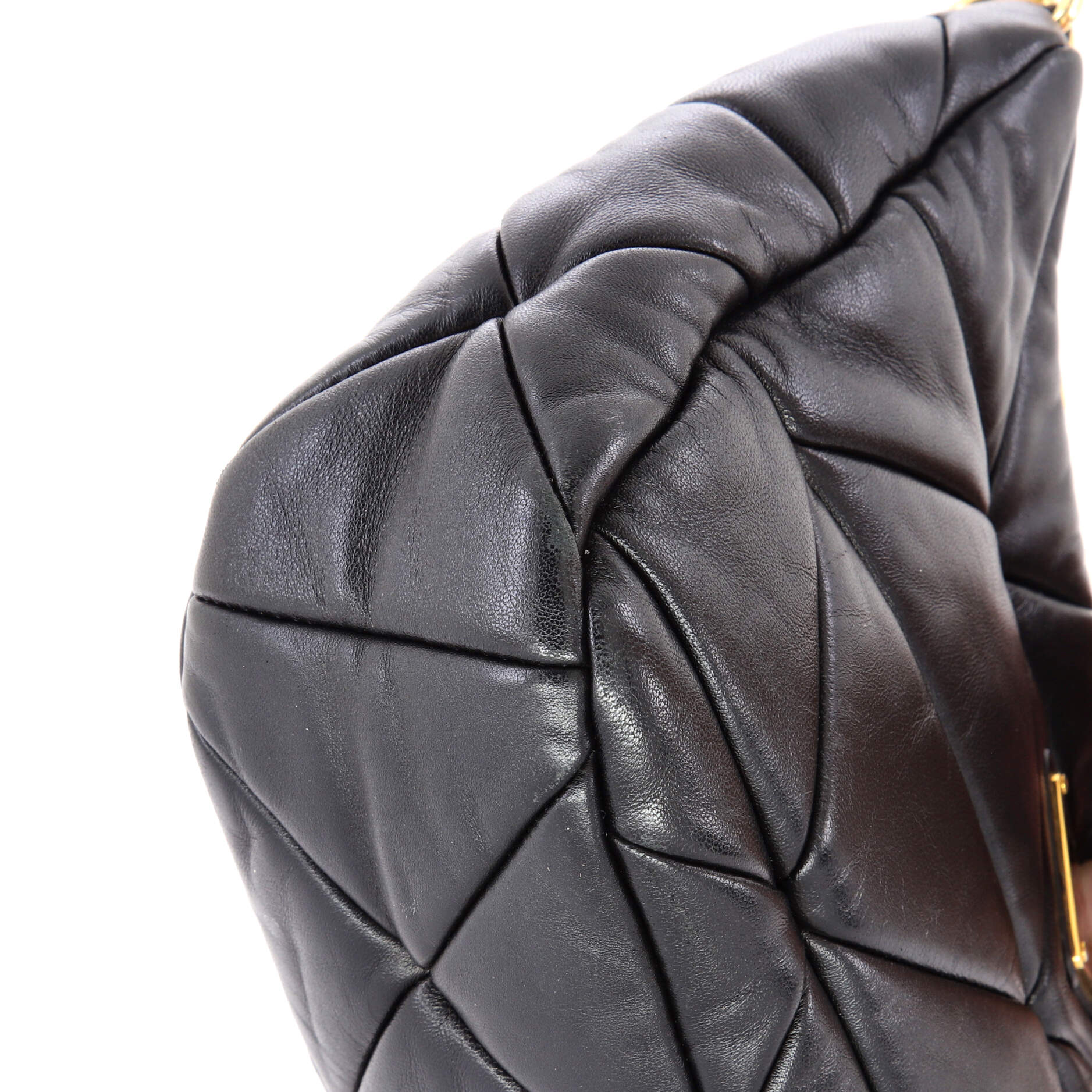 Prada System Re-Edition Shoulder Bag Quilted Nappa Leather Small