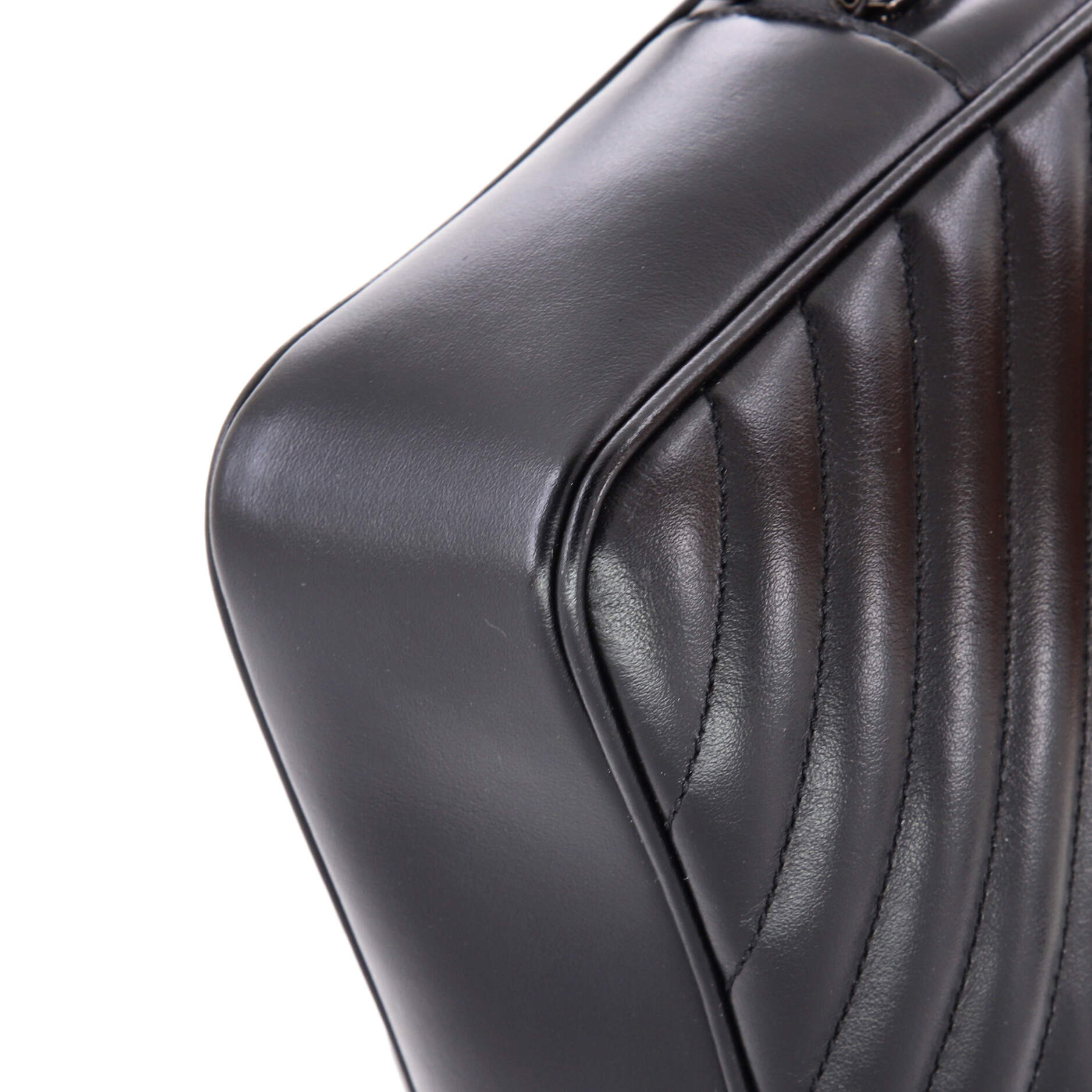 Saint Laurent Lou Camera Bag Matelasse Chevron Leather Small