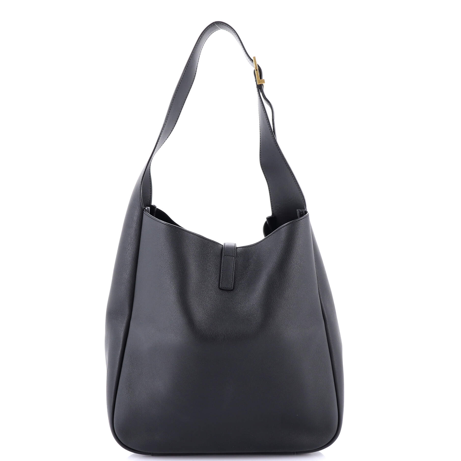 Saint Laurent Le 5 a 7 Supple Hobo Leather Large