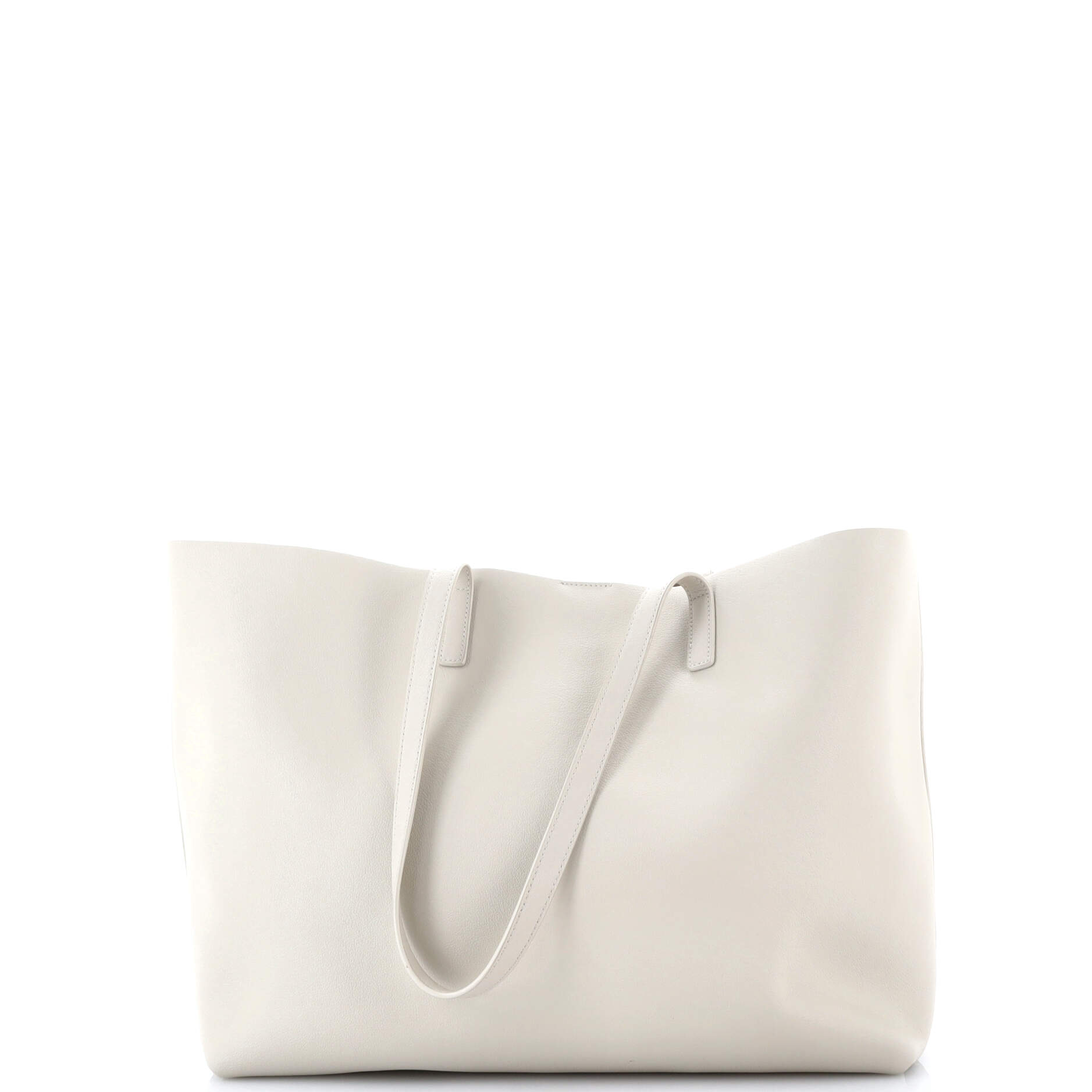 Saint Laurent Shopper Tote Leather Large