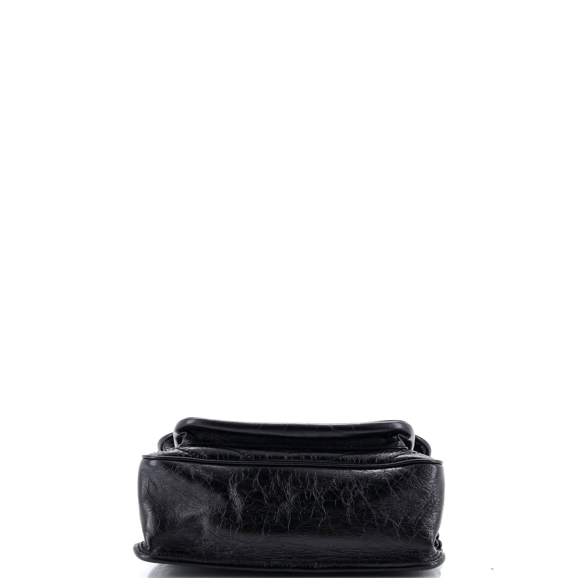 Saint Laurent Niki Chain Flap Bag Matelasse Chevron Leather Medium