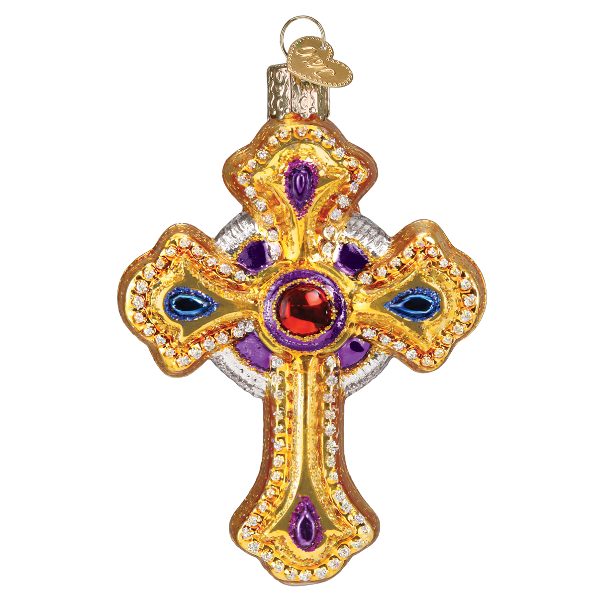 Ornate Cross Ornament