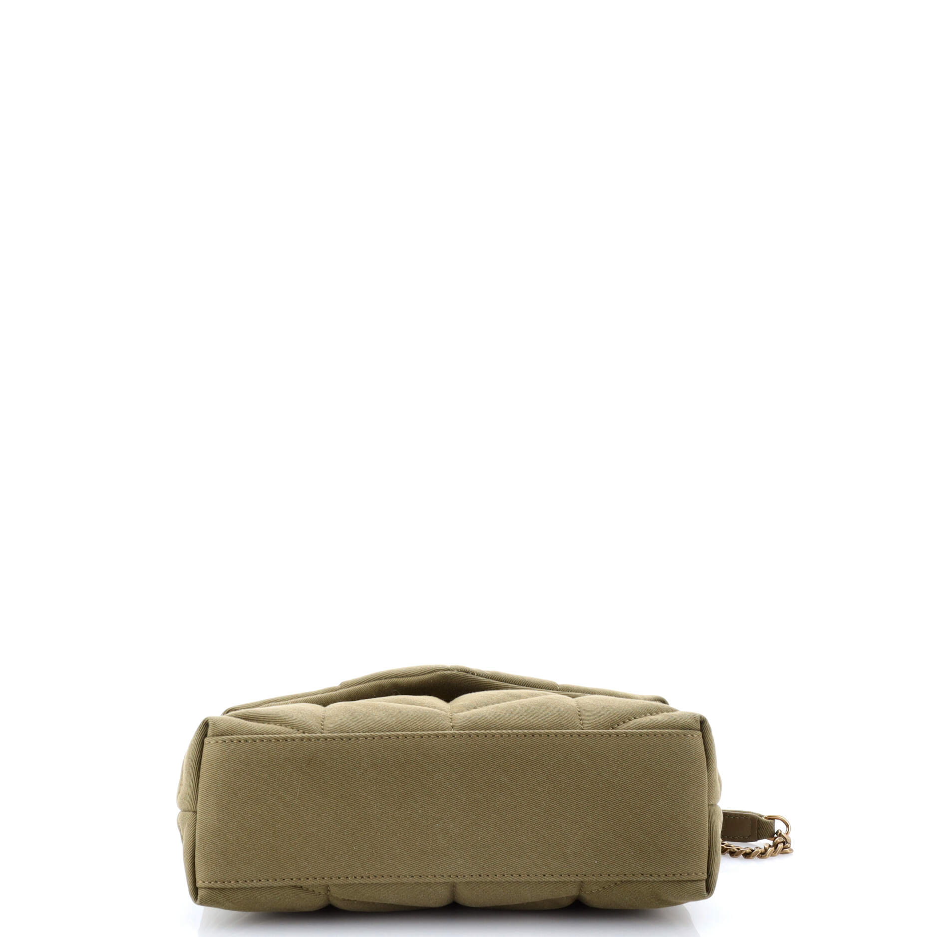Saint Laurent Loulou Puffer Shoulder Bag Quilted Canvas Mini