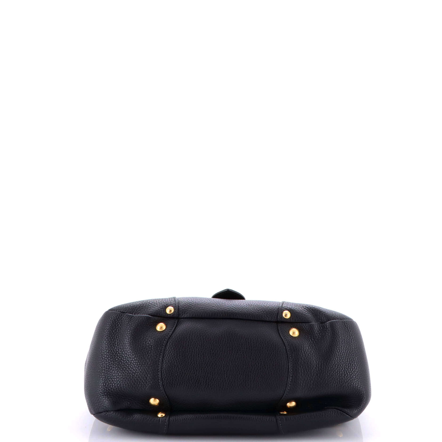 Prada Buckle Flap Tote Vitello Daino Medium