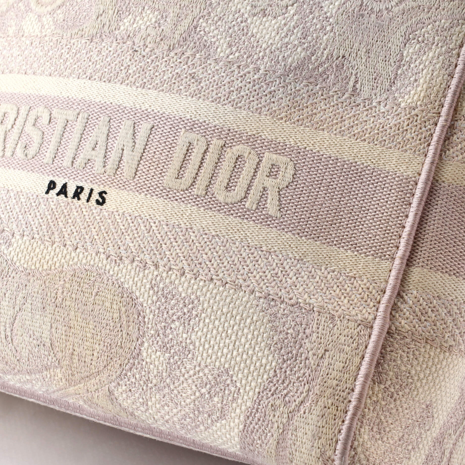 Christian Dior Toile de Jouy Lady D-Lite Bag Embroidered Canvas