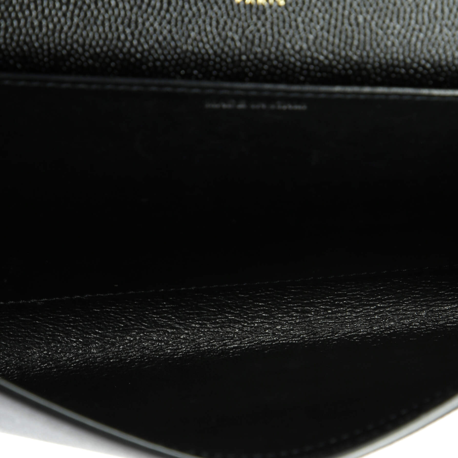 Saint Laurent Uptown Chain Wallet Leather