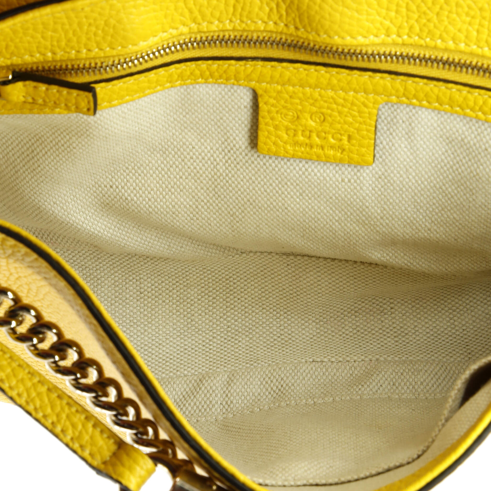 Gucci Soho Chain Crossbody Bag Leather Medium