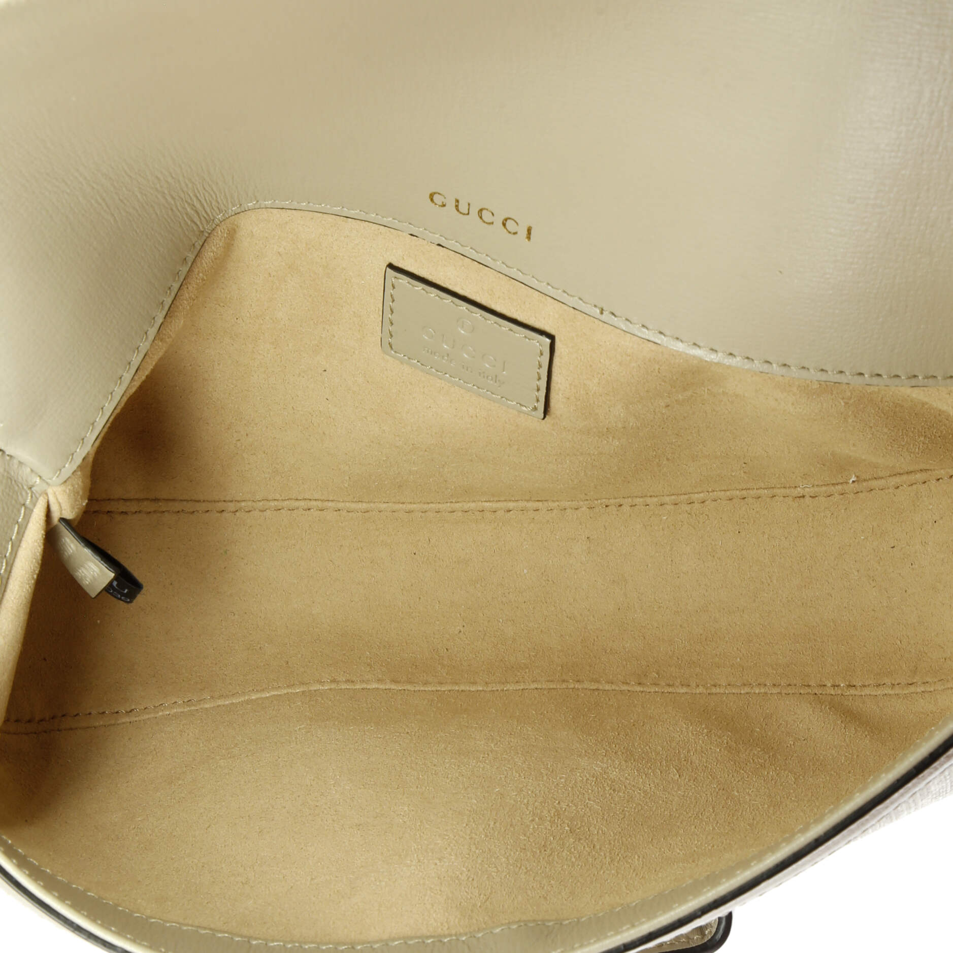Gucci Horsebit 1955 Shoulder Bag GG Coated Canvas with Leather East West
