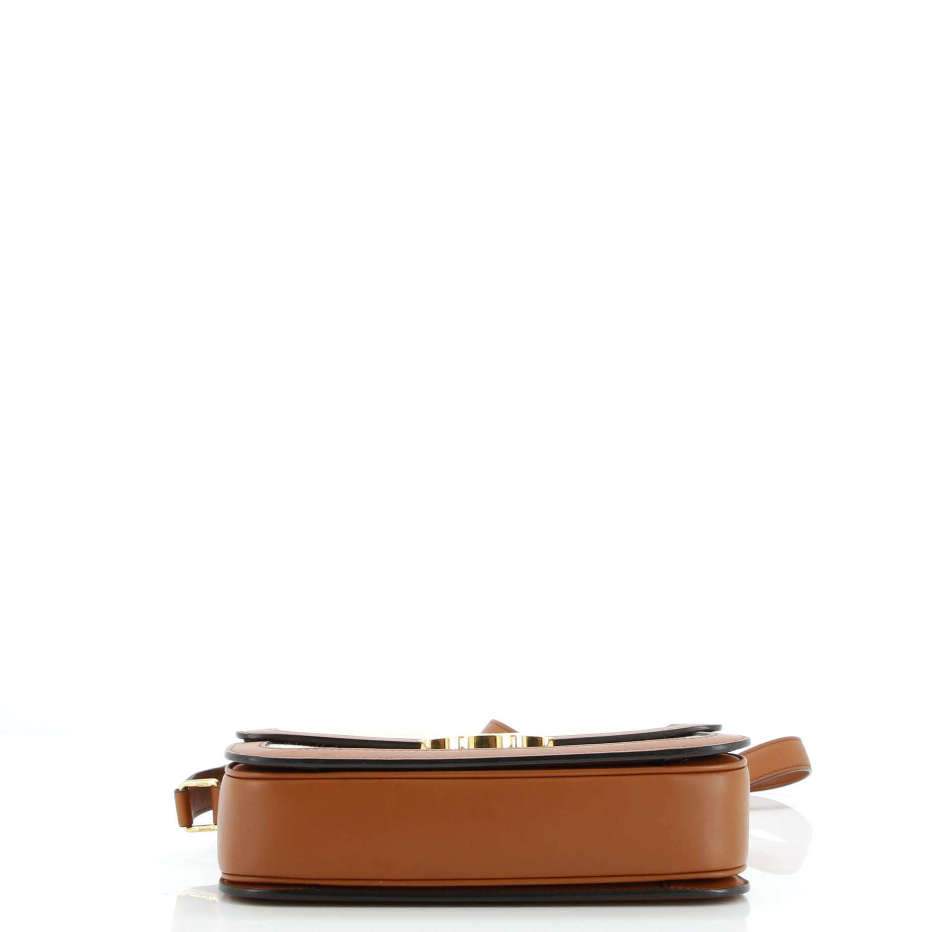 Celine Triomphe Shoulder Bag Canvas with Leather Medium