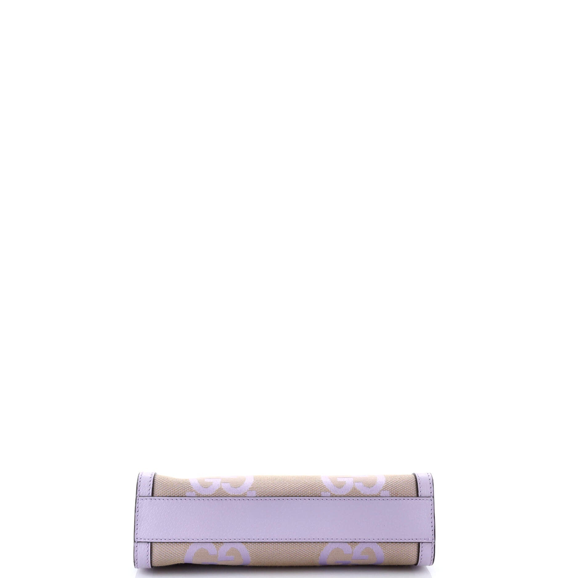 Gucci Ophidia Chain Shoulder Bag Jumbo GG Canvas with Leather Small