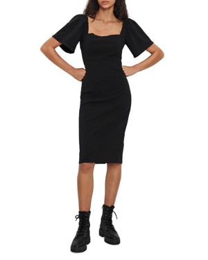 ba & sh Women's Romea Midi Dress Black Size M by Steals