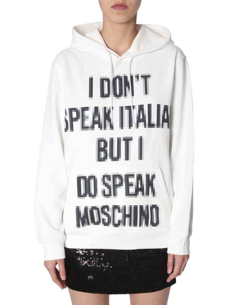 Moschino Women Hooded Sweatshirt