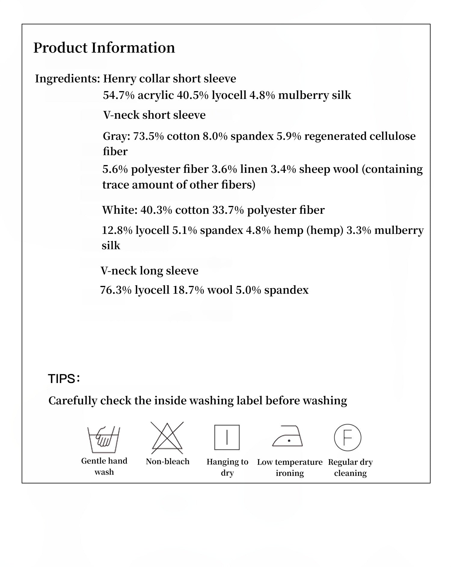 FireladyFur Brand Slim Fit Tencel Wool Women's Slim Fit Henley T-Shirts Short/Long Sleeve V-Neck Button Knitted Bottoming Basic Tops"Pure Fashion"-3