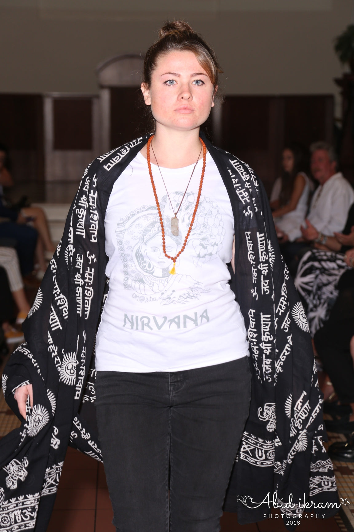 NIRVANA Tee - An art of practicing Mindfulness by OMSutra